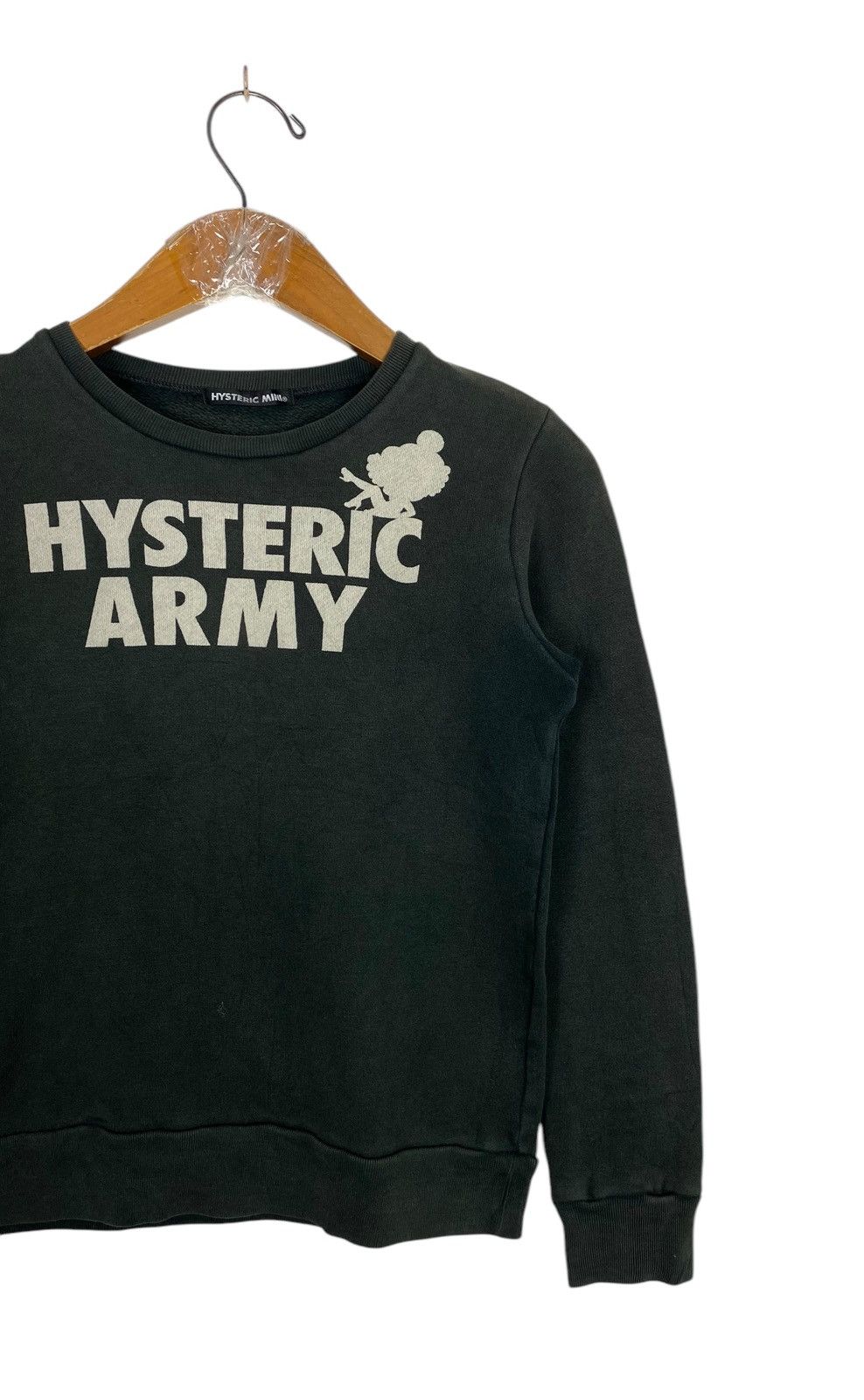 Hysteric Glamour Hysteric Glamour Mini Army Hope Big Logo Sweatshirt (Kids) Size XXS / US 00 / IT 34 - 5 Thumbnail