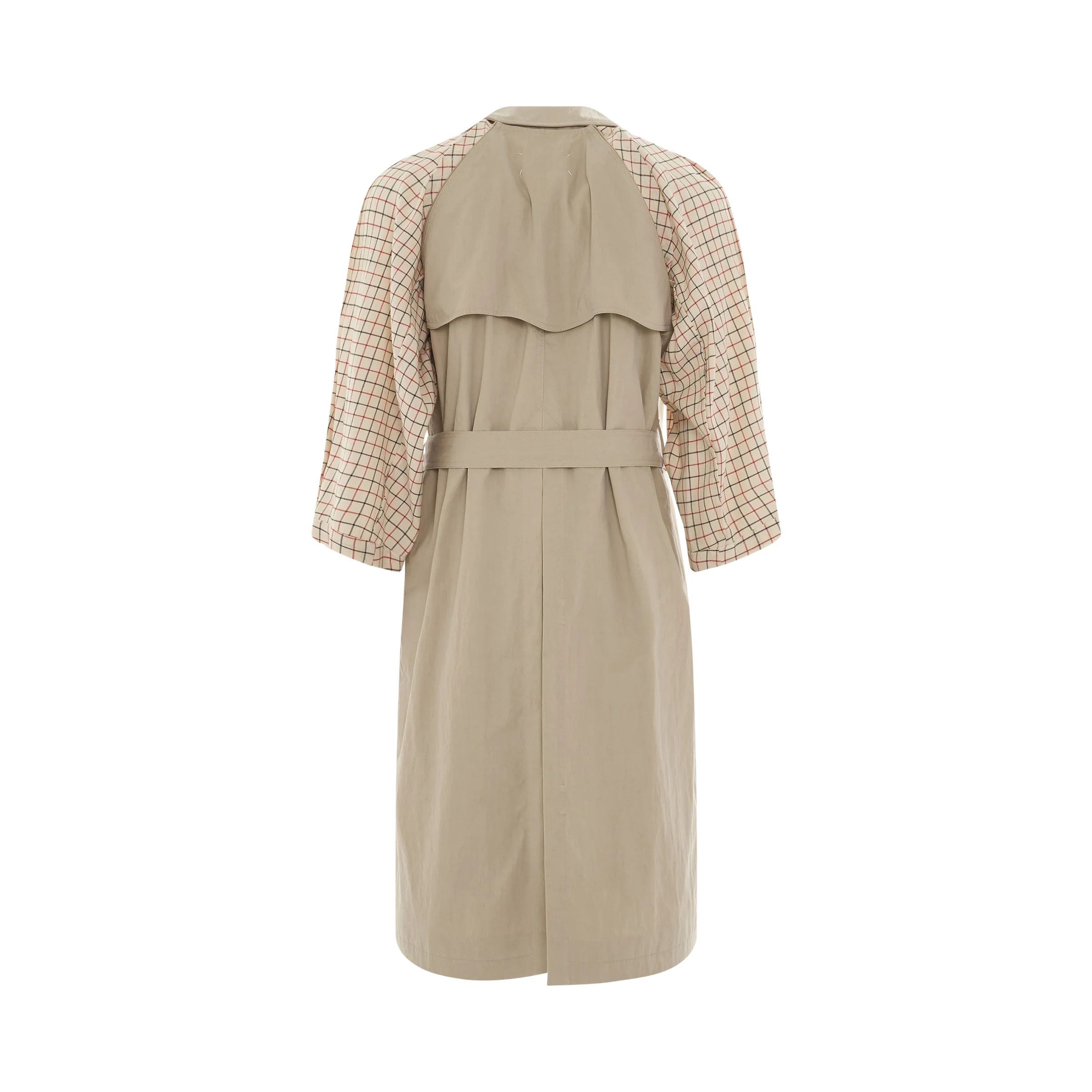 Maison Margiela o1mris0824 Trench Coat in Sand Size US L / EU 52-54 / 3 - 4 Thumbnail