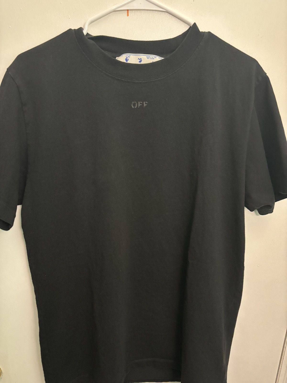 image of Off White Black Off-White C/o Virgil Abloh 2021 Arrows T-Shirt, Men's (Size Medium)