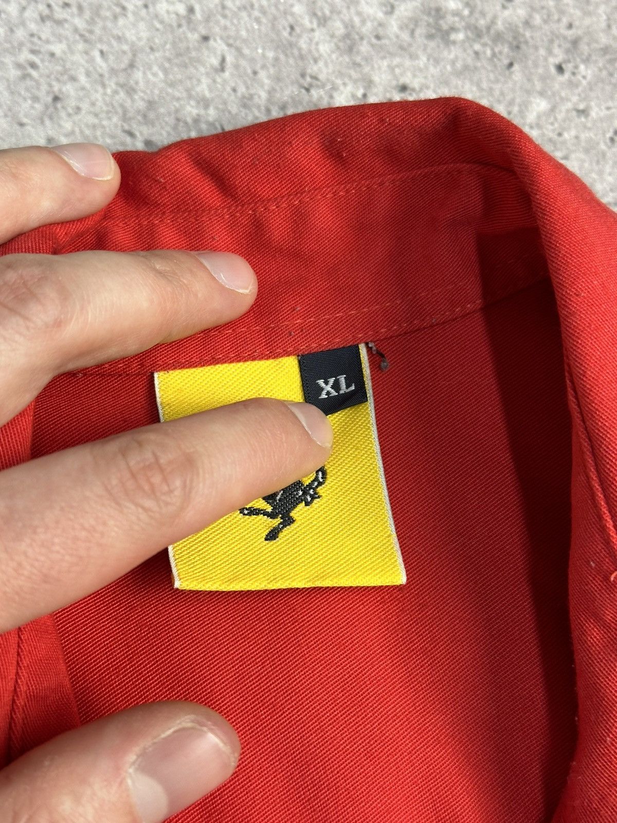 Ferrari × Vintage Vintage Ferrari Y2K Racing Jersey Shirt Formula Archival F-1 Size US XL / EU 56 / 4 - 14 Thumbnail