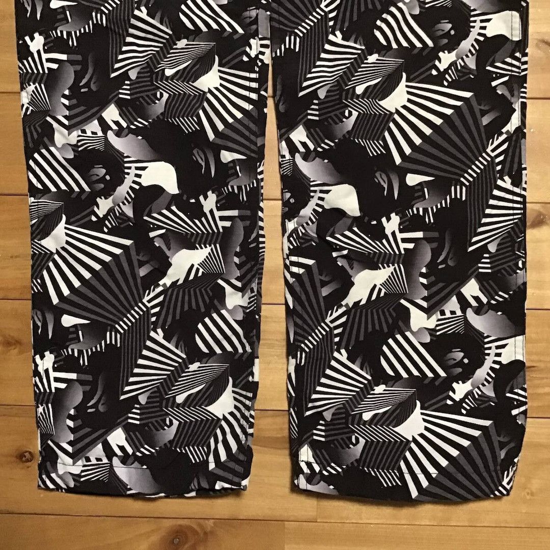 Bape BAPE Dazzle Camo Cargo Pants a bathing ape ★size M Size US 32 / EU 48 - 6 Thumbnail