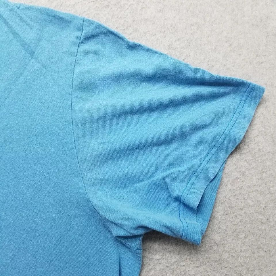 Nike Nike Shirt Mens XL Blue Short Sleeve Casual Just Do It Size US XL / EU 56 / 4 - 3 Thumbnail