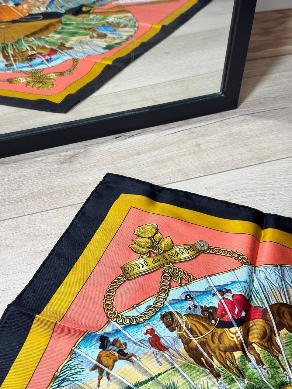 Hermes Hermes silk scarf Brise de Charme 90x90 Size ONE SIZE - 2 Thumbnail