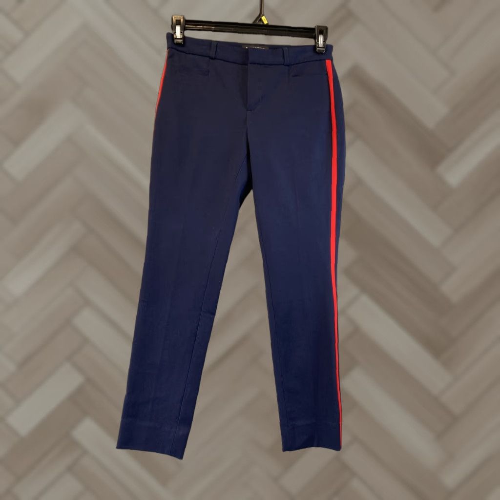 Banana Republic Banana Republic Dress Pants Women's Skinny Cotton Blend 0 30" Waist Blue 26" Inseam Regular Size 0 Office Business Wear Pants Women Size 25" / US 0 / IT 36 - 1 Thumbnail