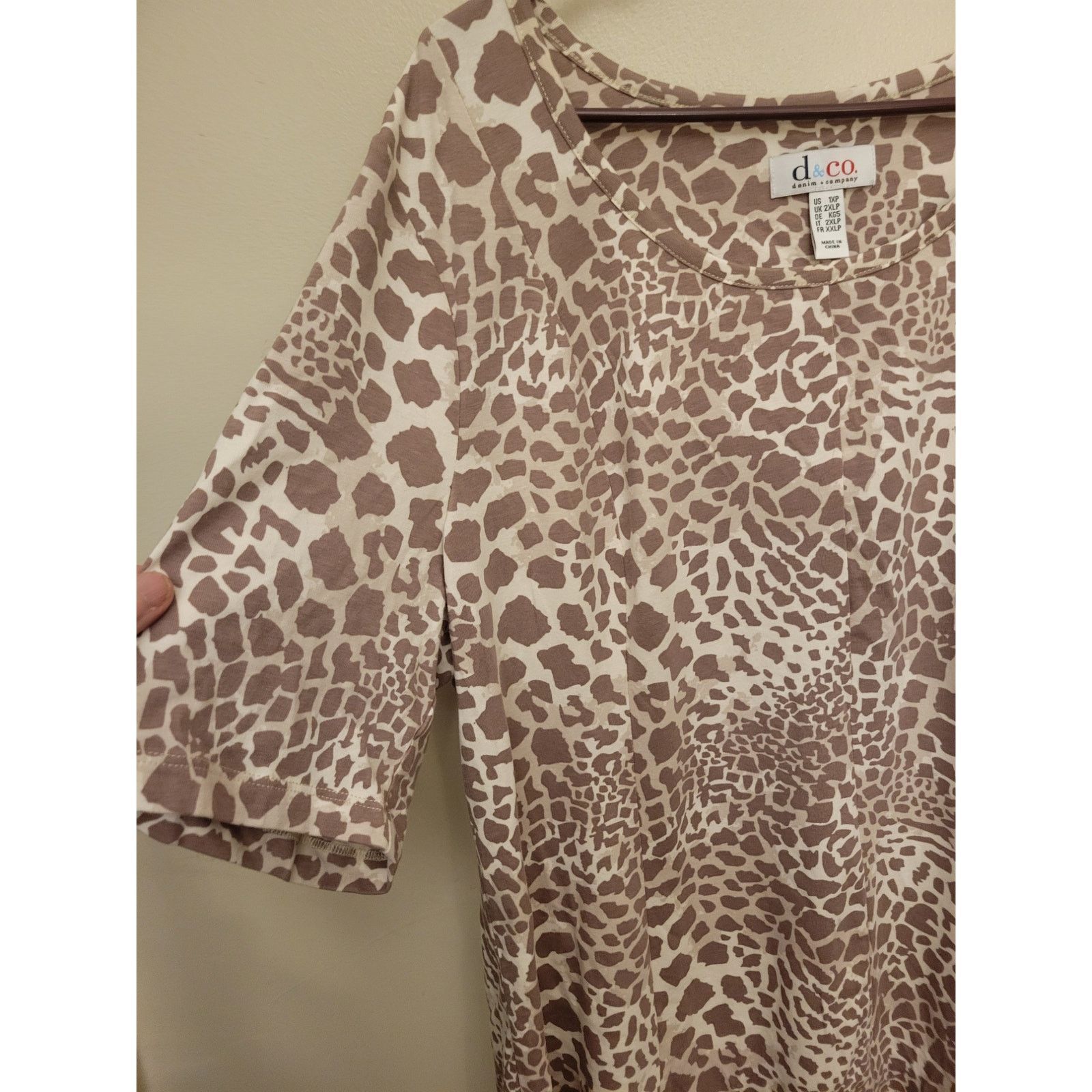 Denim & Co. Denim & Co 1XP Animal Print Size XL / US 12-14 / IT 48-50 - 7 Thumbnail