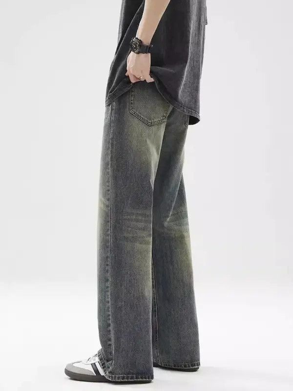 VIBE American retro loose oversize washed distressed jeans Size US 32 / EU 48 - 8 Thumbnail