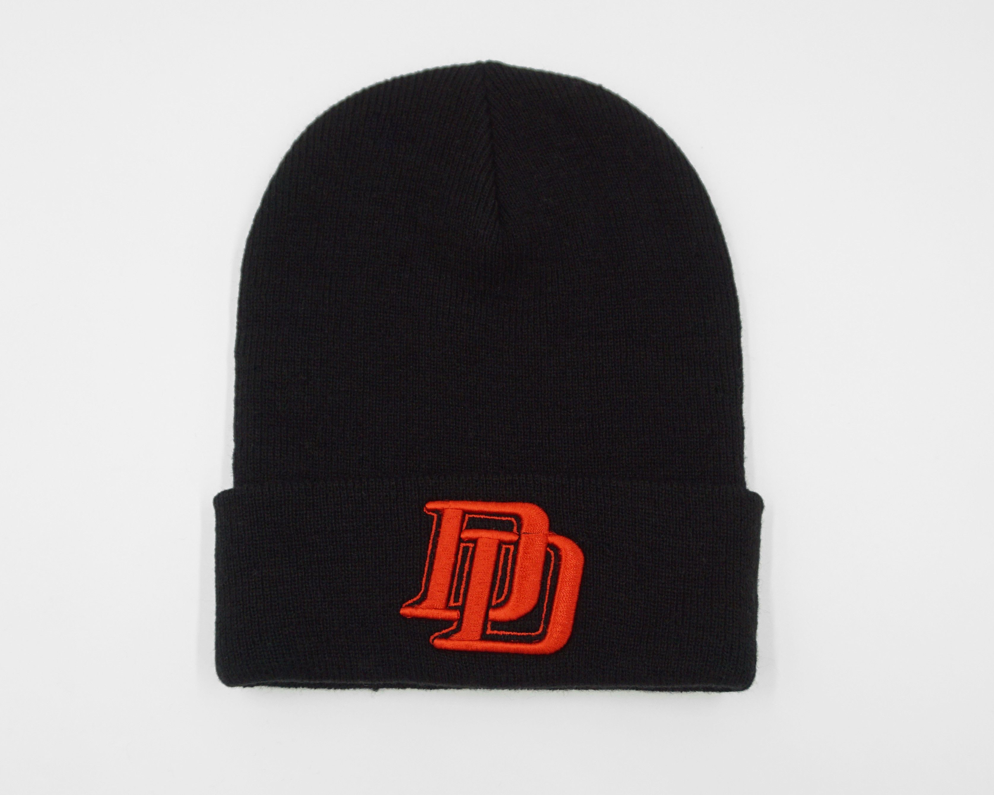 Marvel Comics 00's Deadstock Daredevil DD" logo knit beanie Size ONE SIZE - 1 Thumbnail