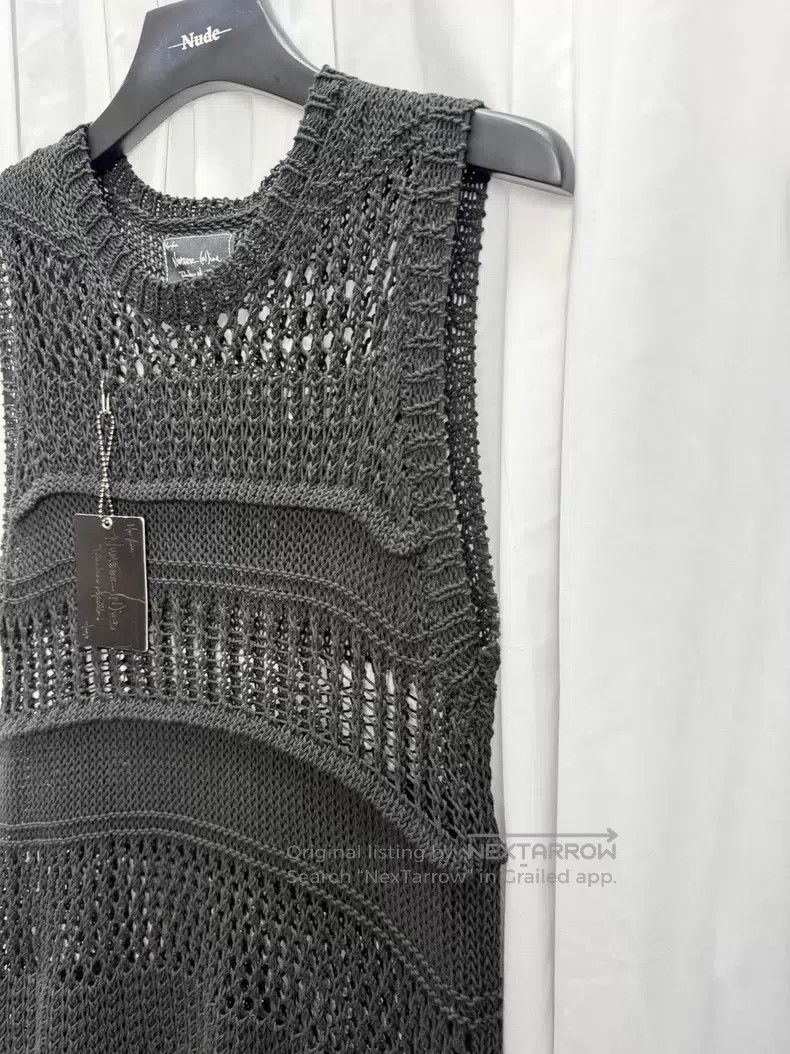 Other Number (N)ine SIze 2 04SS knit mesh sleeveless top with ope Size M / US 6-8 / IT 42-44 - 4 Thumbnail