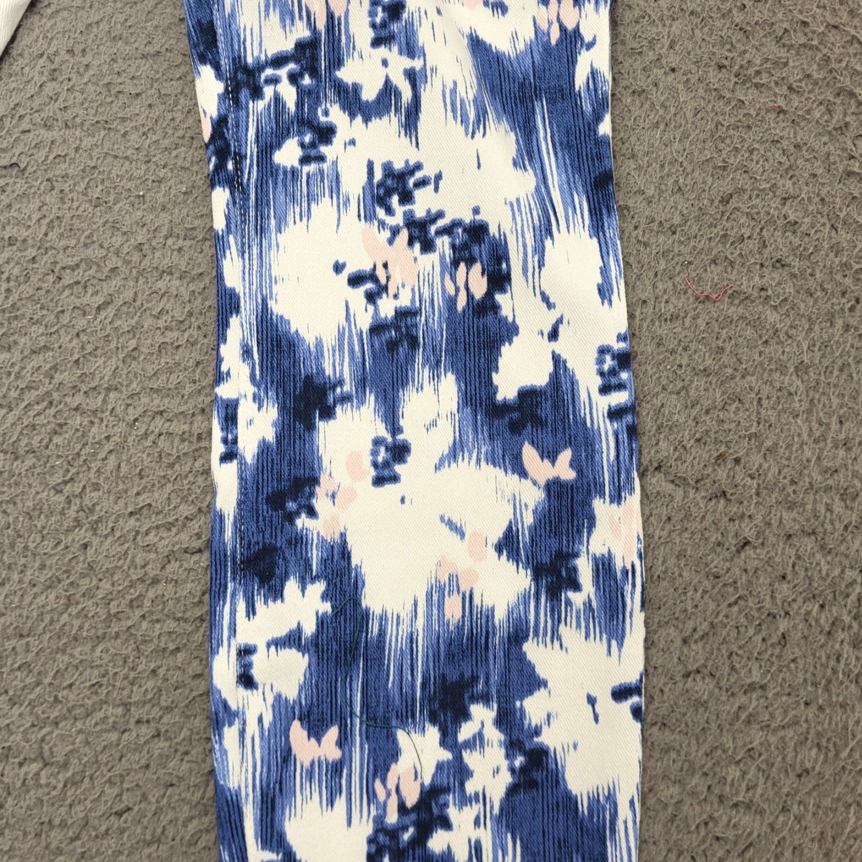 Vintage TIME AND TRU Stretch Pants Women's Size L Leggings Floral Pockets Preppy Shirt Size 36" / US 14 / IT 50 - 4 Thumbnail