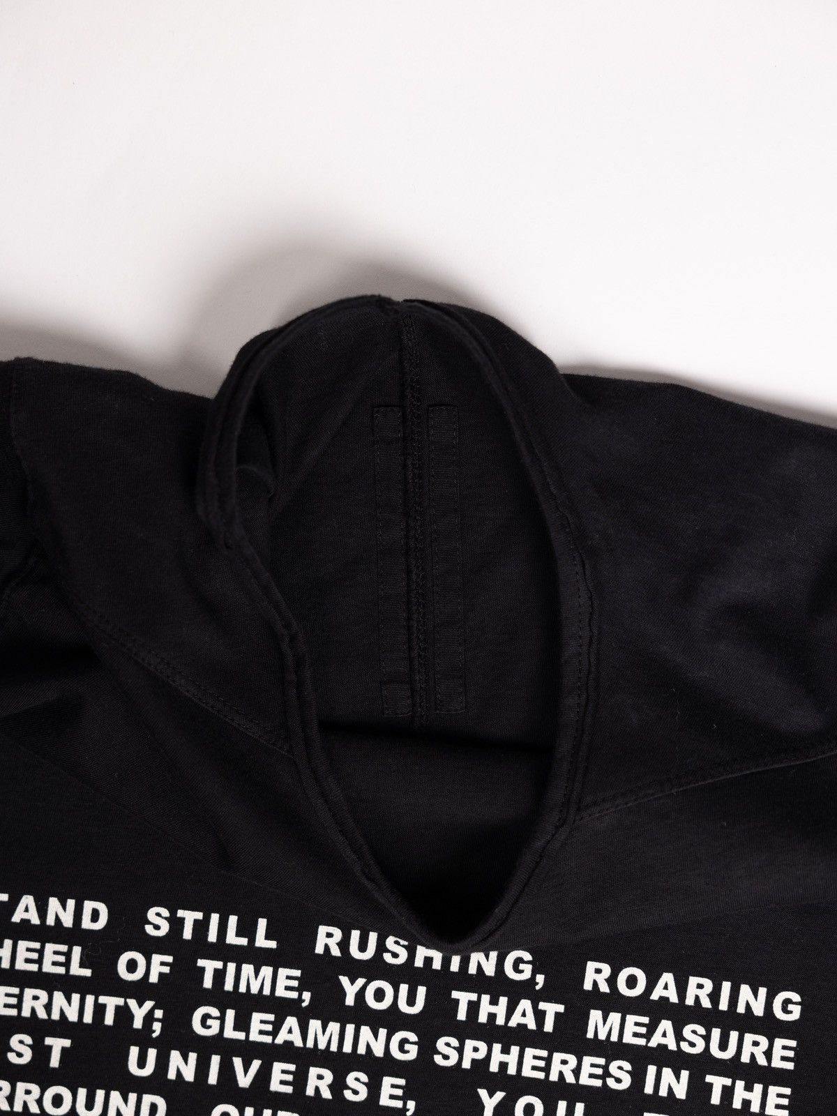 Rick Owens × Rick Owens Drkshdw Rick Owens DRKSHDW Script Tee Size US S / EU 44-46 / 1 - 3 Thumbnail