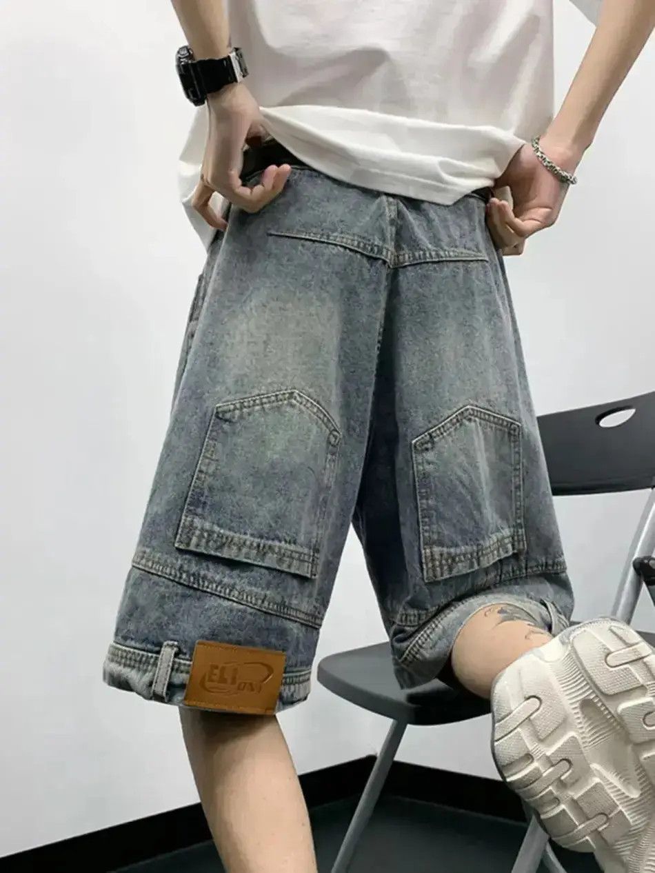 Japanese Brand Straight washed casual jeans Size US 30 / EU 46 - 2 Thumbnail