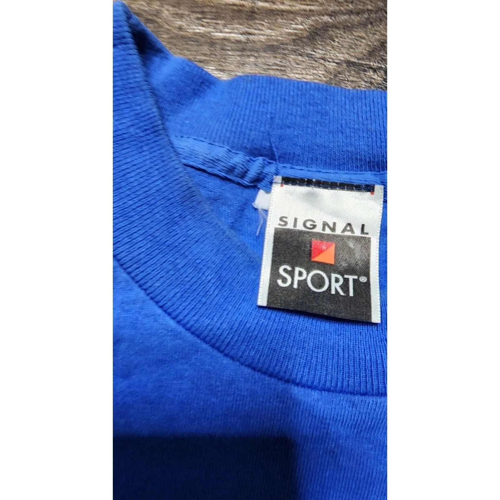 Vintage VINTAGE Signal Sport Florida Gators Embroidered T Shirt Mens L Blue Cotton Crew Neck Short Sleeve Regular Fit Small Logo 1990s Mens Size US L / EU 52-54 / 3 - 2 Thumbnail
