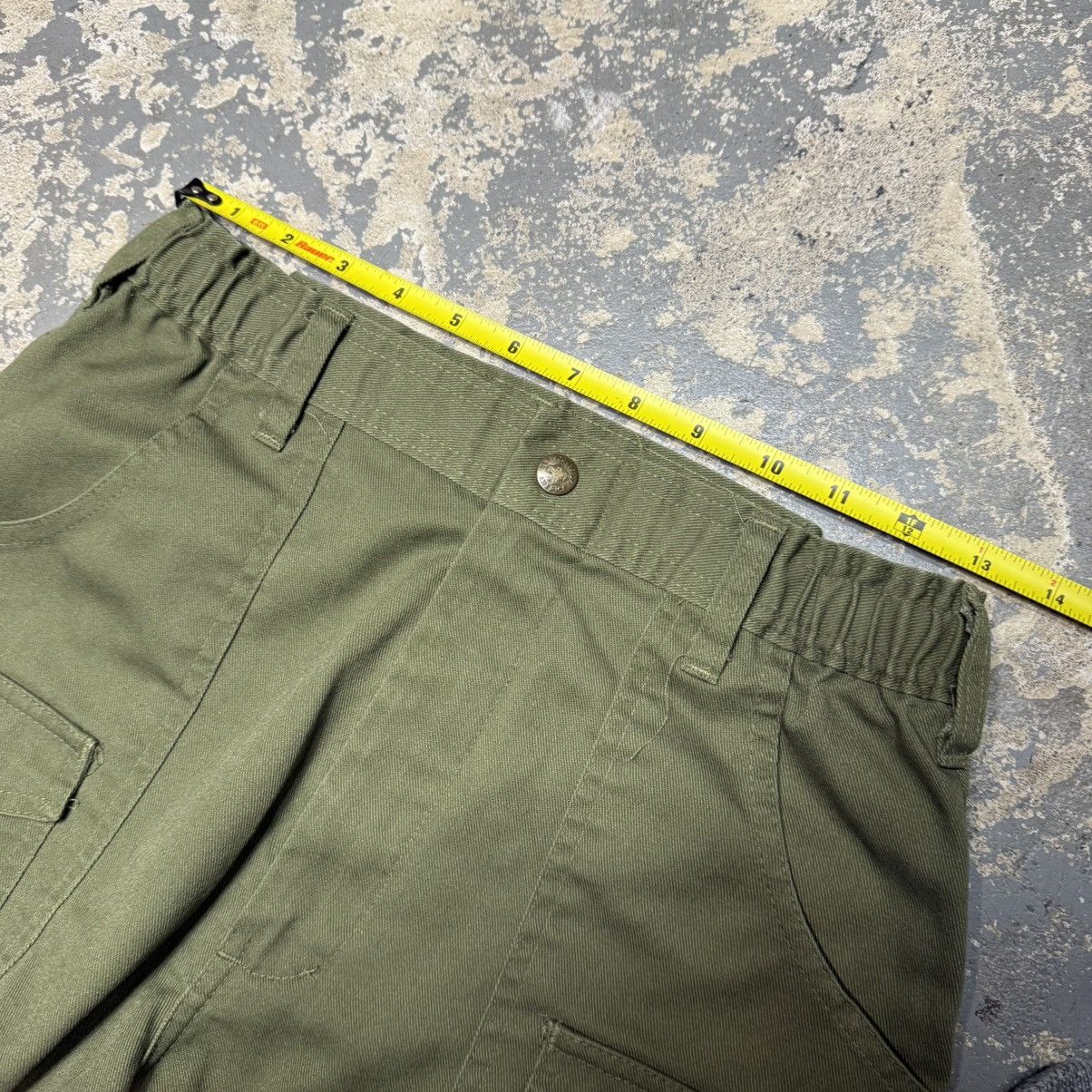 Other Vintage Boy Scouts Of America Green Cargo Shorts Jorts Size US 26 / EU 42 - 9 Thumbnail