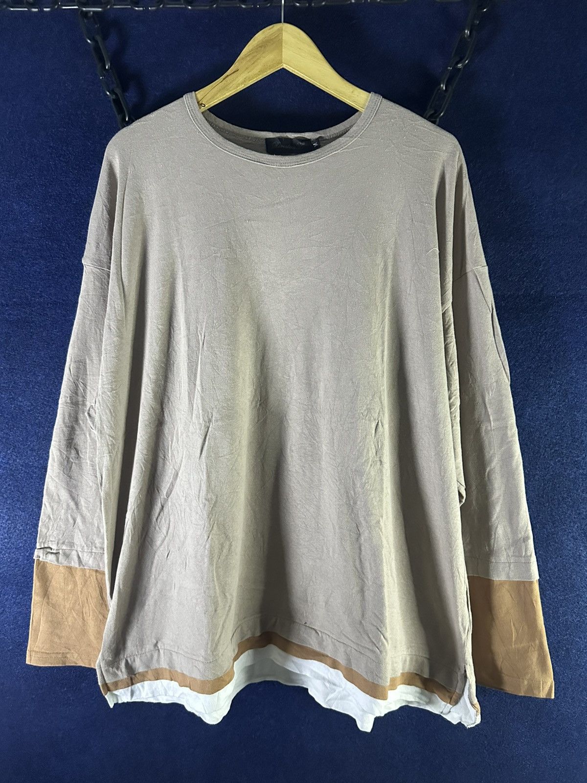 Japanese Brand Triple Layer Japanese Oversize Longsleeve KAPITAL Style Size US L / EU 52-54 / 3 - 1 Thumbnail