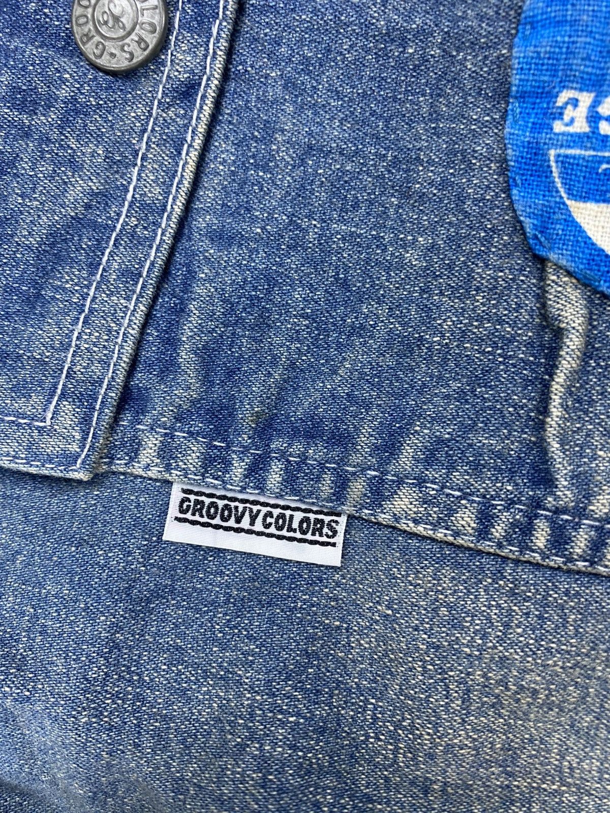 Hysteric Glamour Vtg Groovy Colors Hysteric Style Patches Bush Pants Jeans Size US 33 - 17 Thumbnail