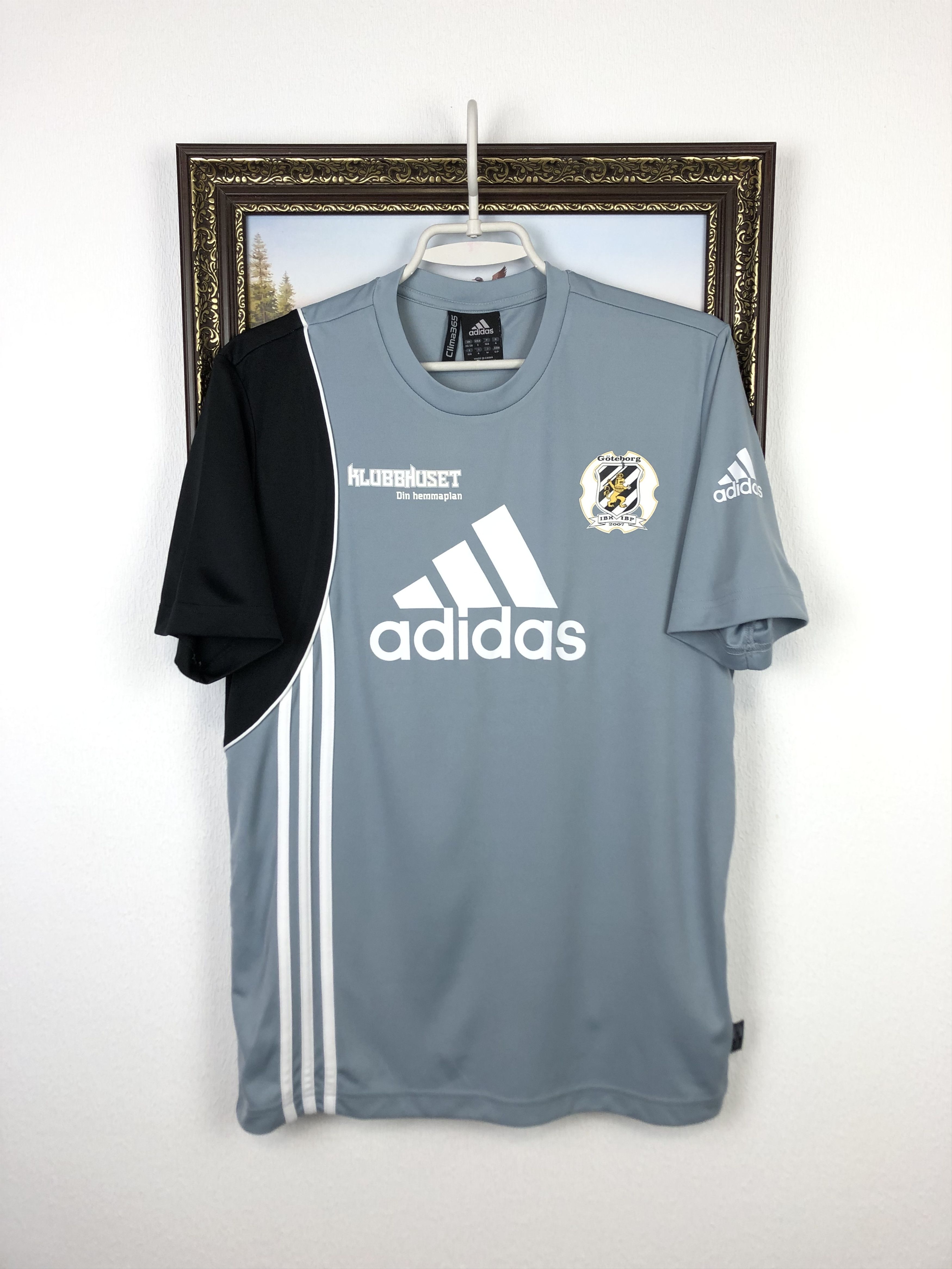 Adidas Vintage IFK Goteborg Football Shirt Soccer Train Jersey Tee Size US S / EU 44-46 / 1 - 1 Thumbnail