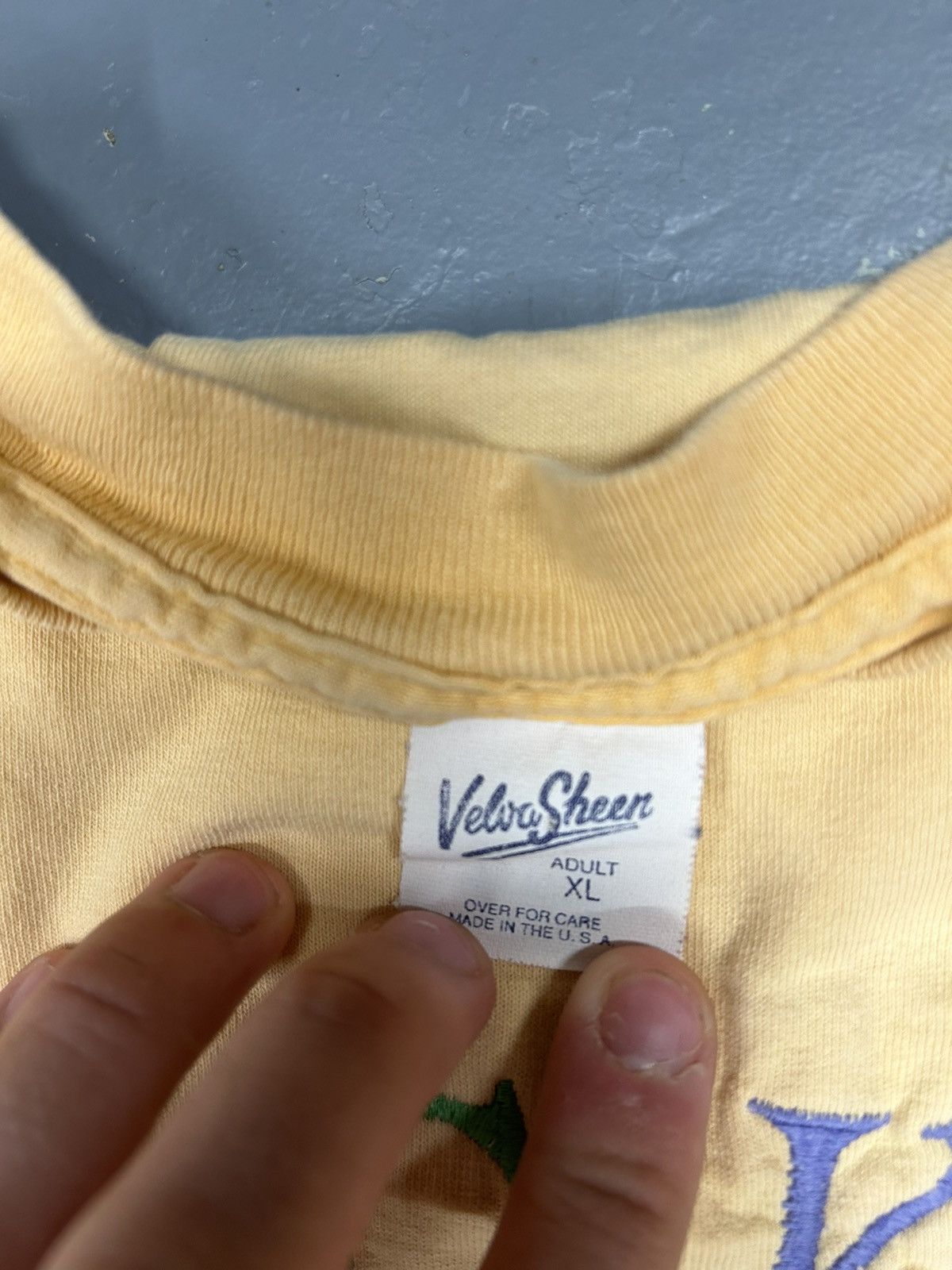 Disney × Mickey Mouse × Vintage Crazy Vintage 90s Essential Disney Mickey Mouse Beige Shirt Size US XXL / EU 58 / 5 - 3 Thumbnail