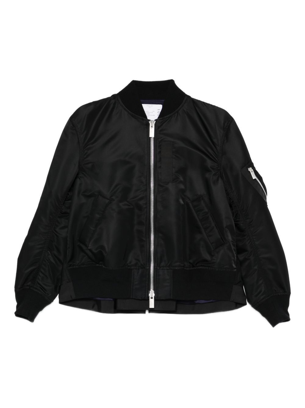 Sacai NYLON BOMBER JACKET Size M / US 6-8 / IT 42-44 - 1 Thumbnail