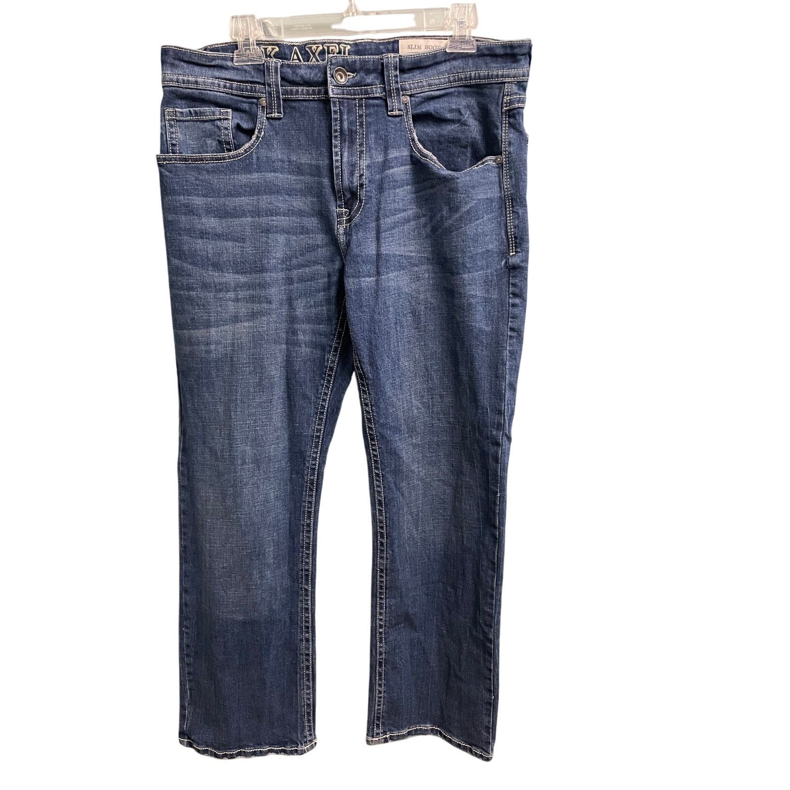 Other TK Axel Slim Boot Jeans 34x30 Mens Denim Bootcut Classic Size US 34 / EU 50 - 1 Thumbnail