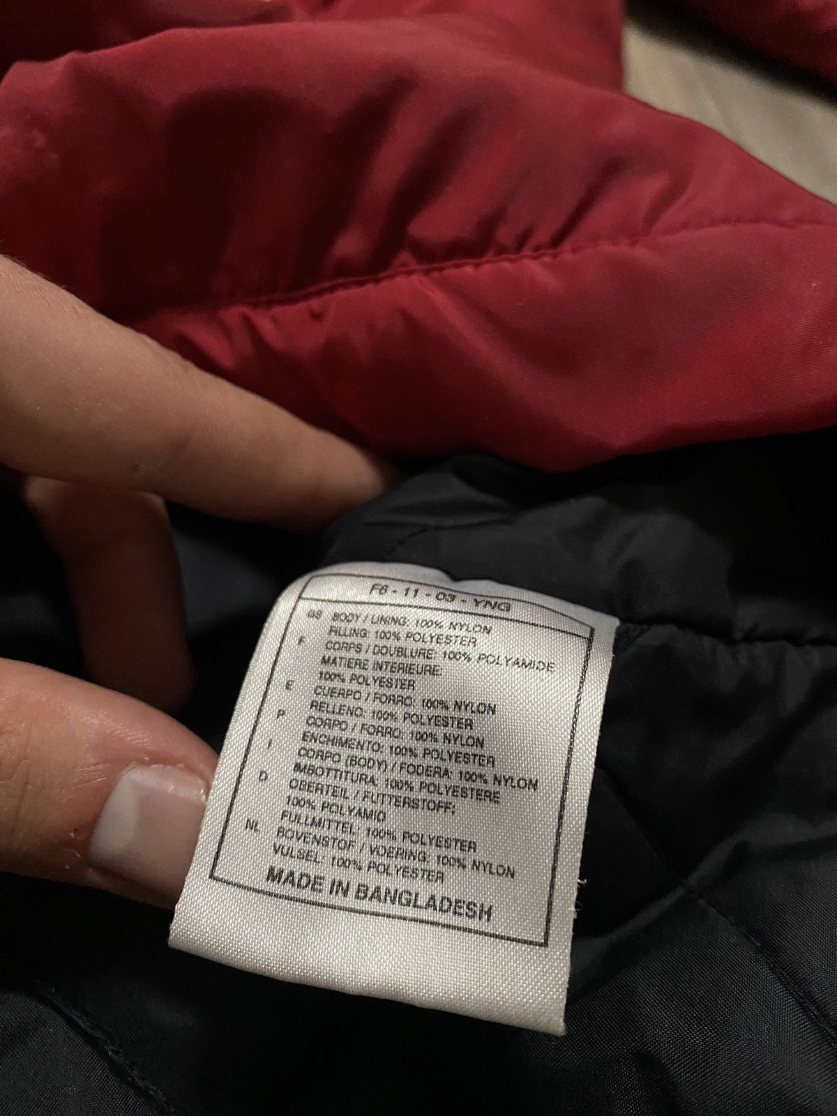 Nike Vintage Nike Jacket Sintepon Coat Big Swoosh Bangladesh Y2K Size US XL / EU 56 / 4 - 7 Thumbnail
