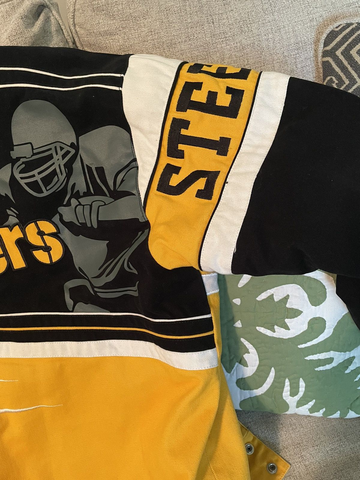 New Era Steelers varsity jacket Size US L / EU 52-54 / 3 - 12 Thumbnail