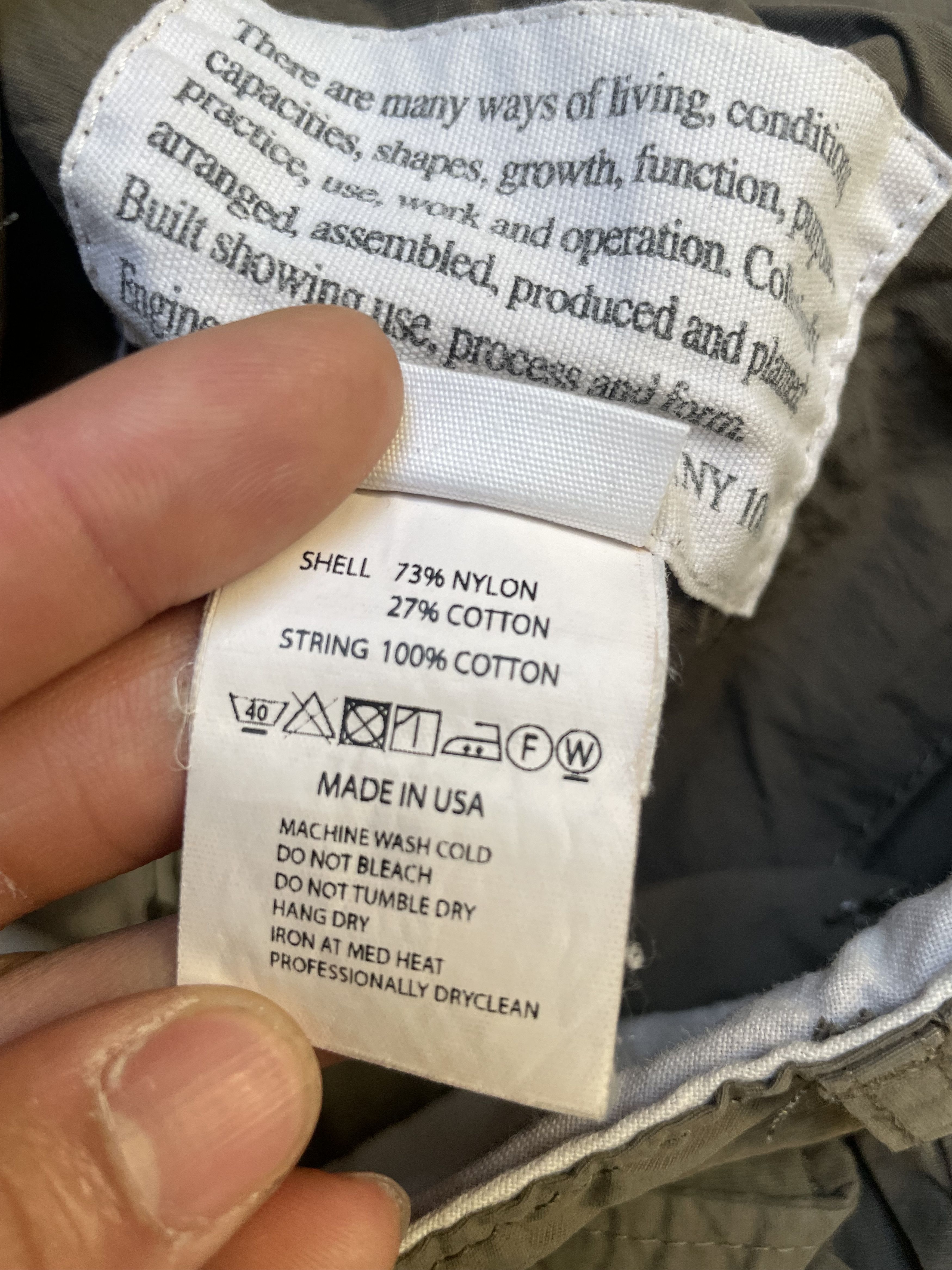 Engineered Garments Norwegian Pants Nylon Size US 32 / EU 48 - 4 Thumbnail