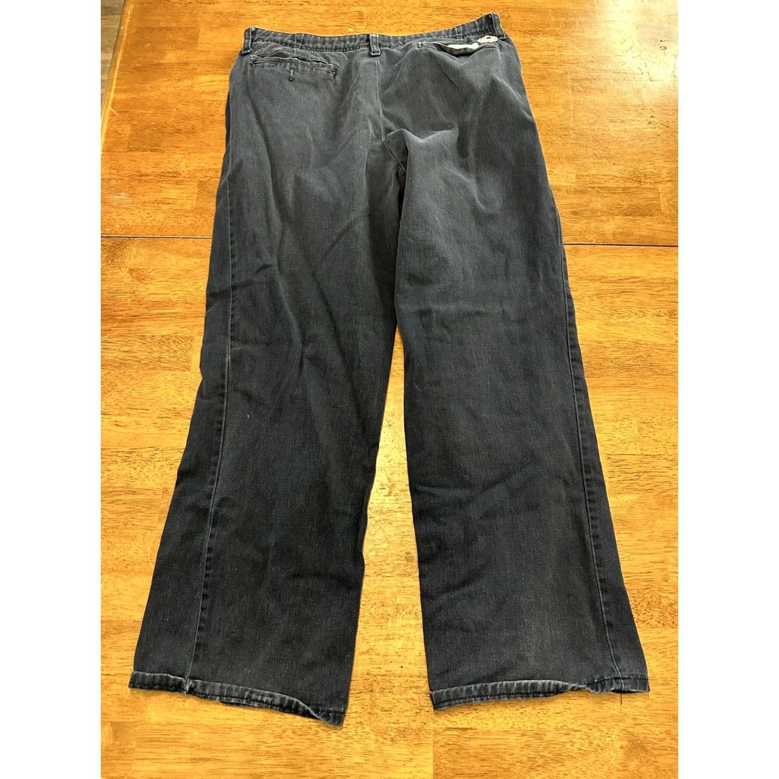 Vintage Bulwark FR Pants Men 32x31 Westex Ultrasoft Blue Cargo Workwear Size US 32 / EU 48 - 2 Thumbnail