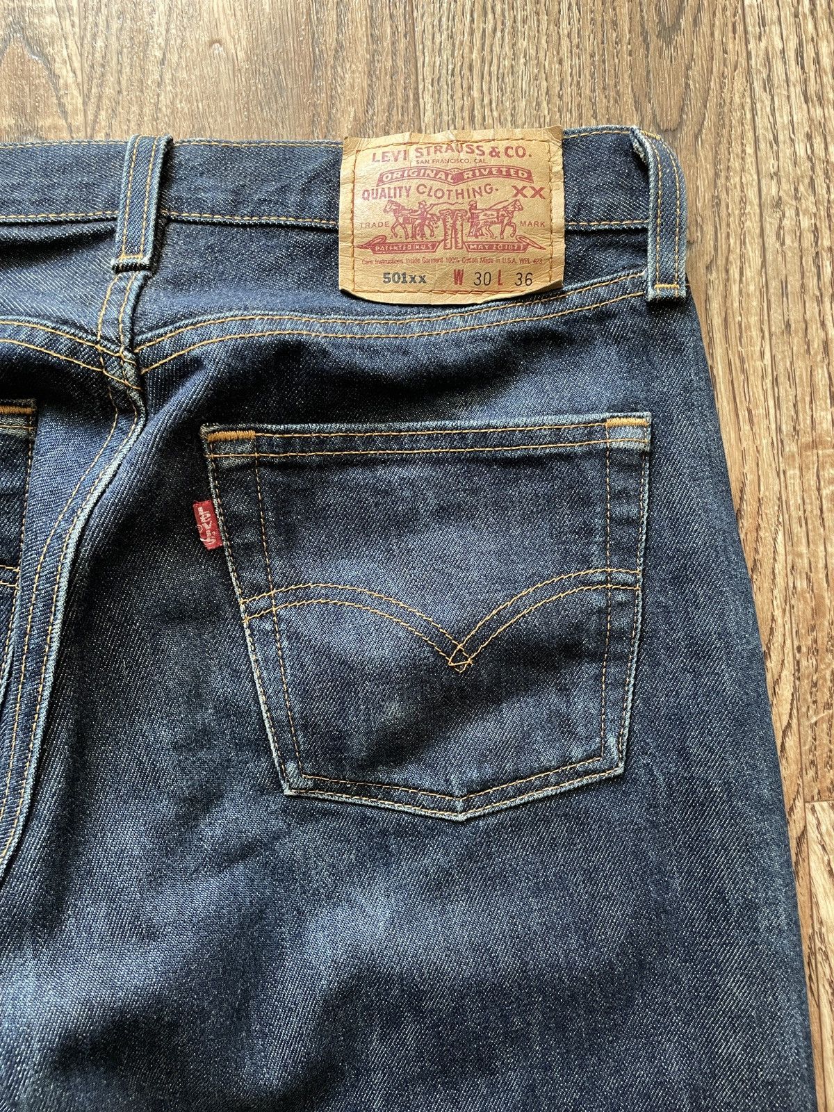 Levi's Vintage Levi’s 501 Japan Denim Jeans | Vintage | W30 L36 Size US 30 / EU 46 - 5 Thumbnail