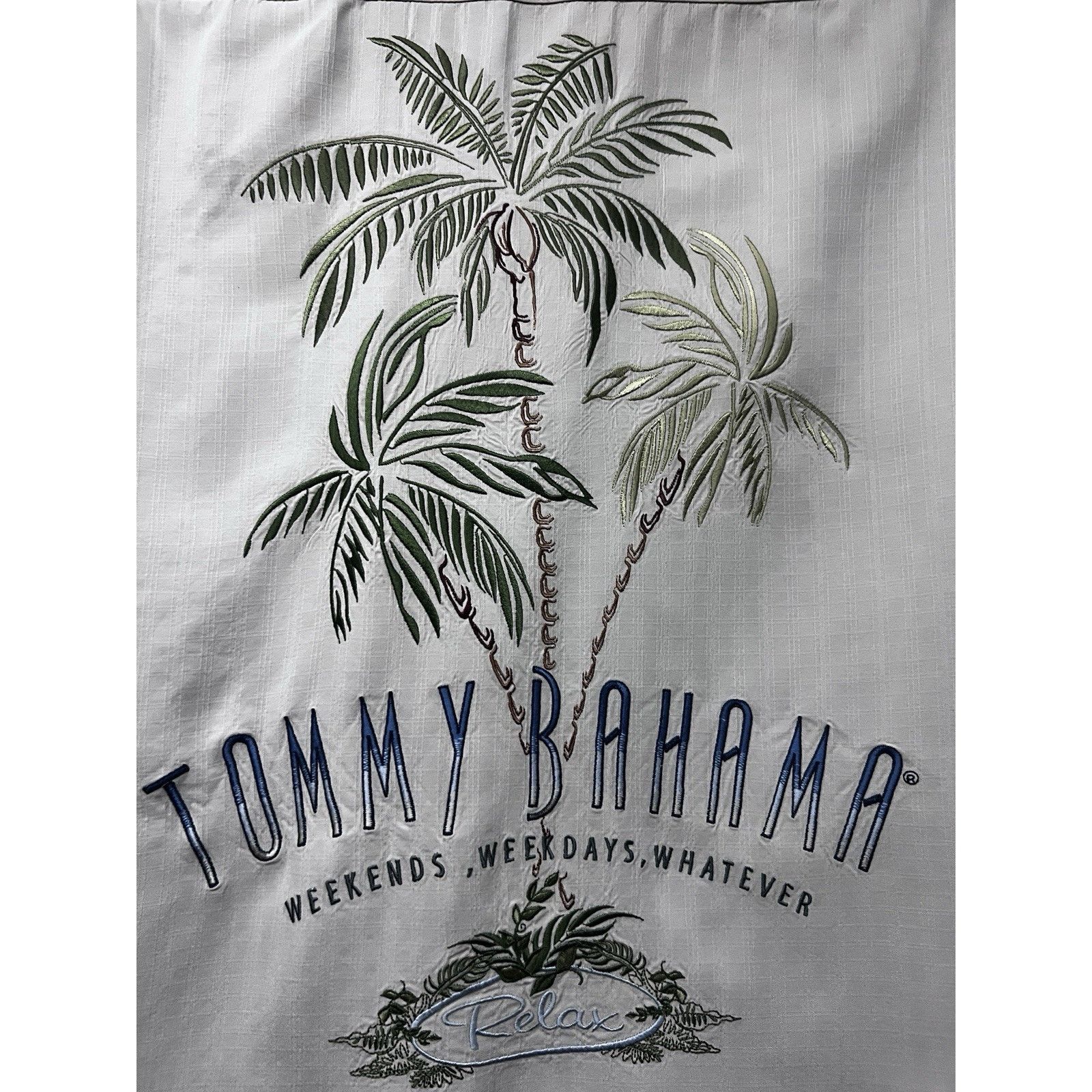 Tommy Bahama Tommy Bahama Vintage Embroider Silk Button Shirt M Pocket Size US M / EU 48-50 / 2 - 4 Thumbnail