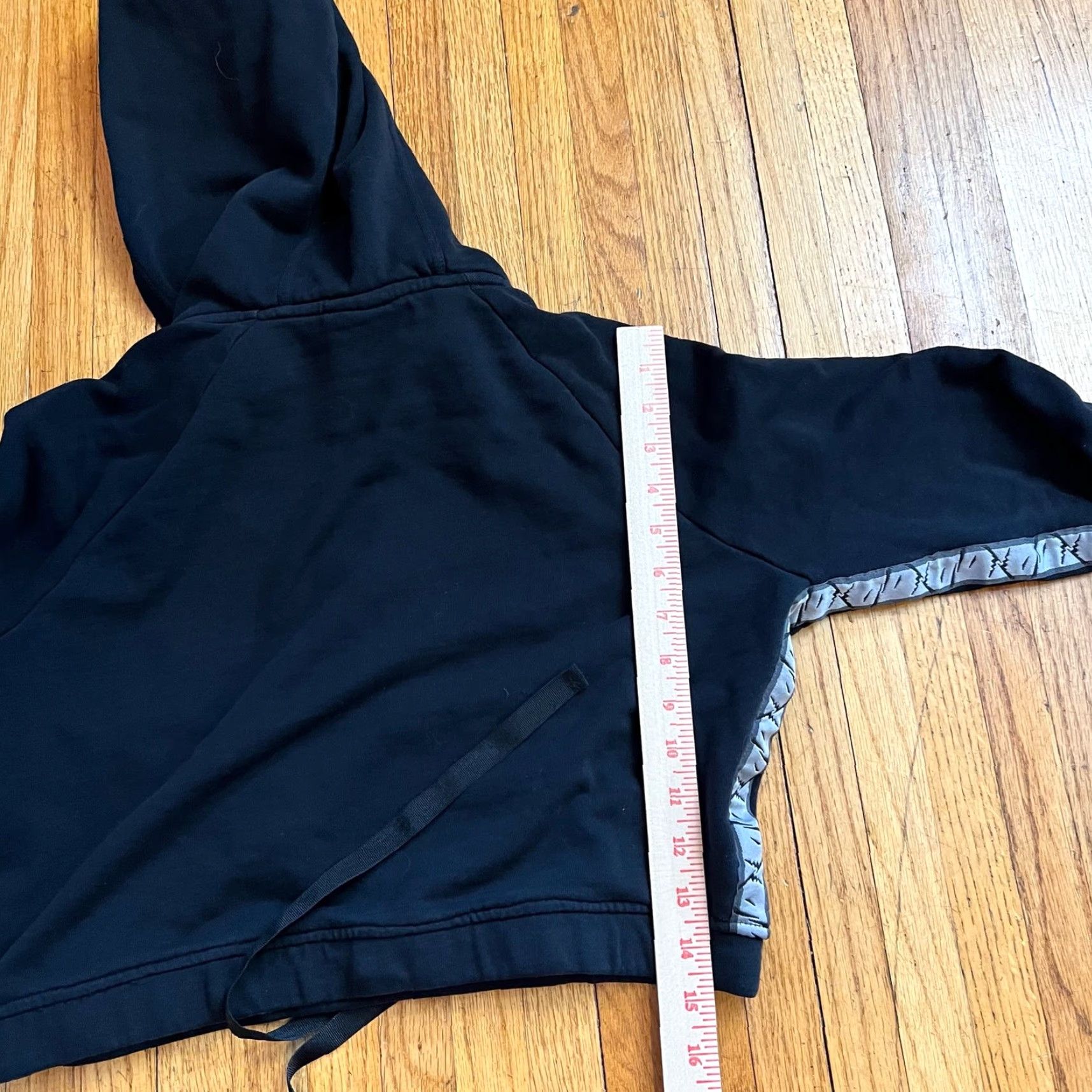 Gymshark Gymshark Hoodie Womens Small Black Crop Sweatshirt Size S / US 4 / IT 40 - 6 Thumbnail