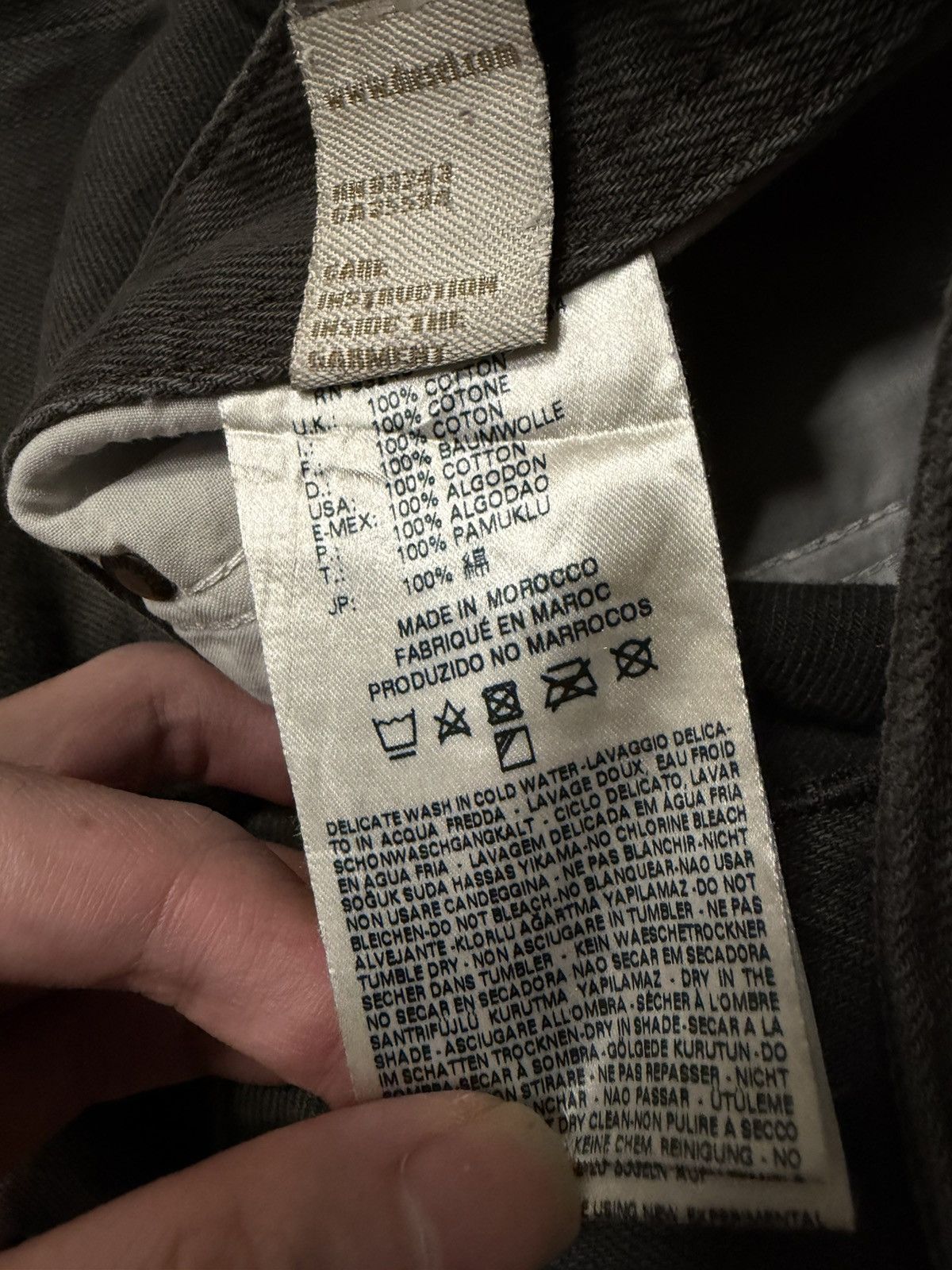 Diesel Diesel - Safado Straight Jeans Wash 008QU Grey Size US 31 - 13 Thumbnail