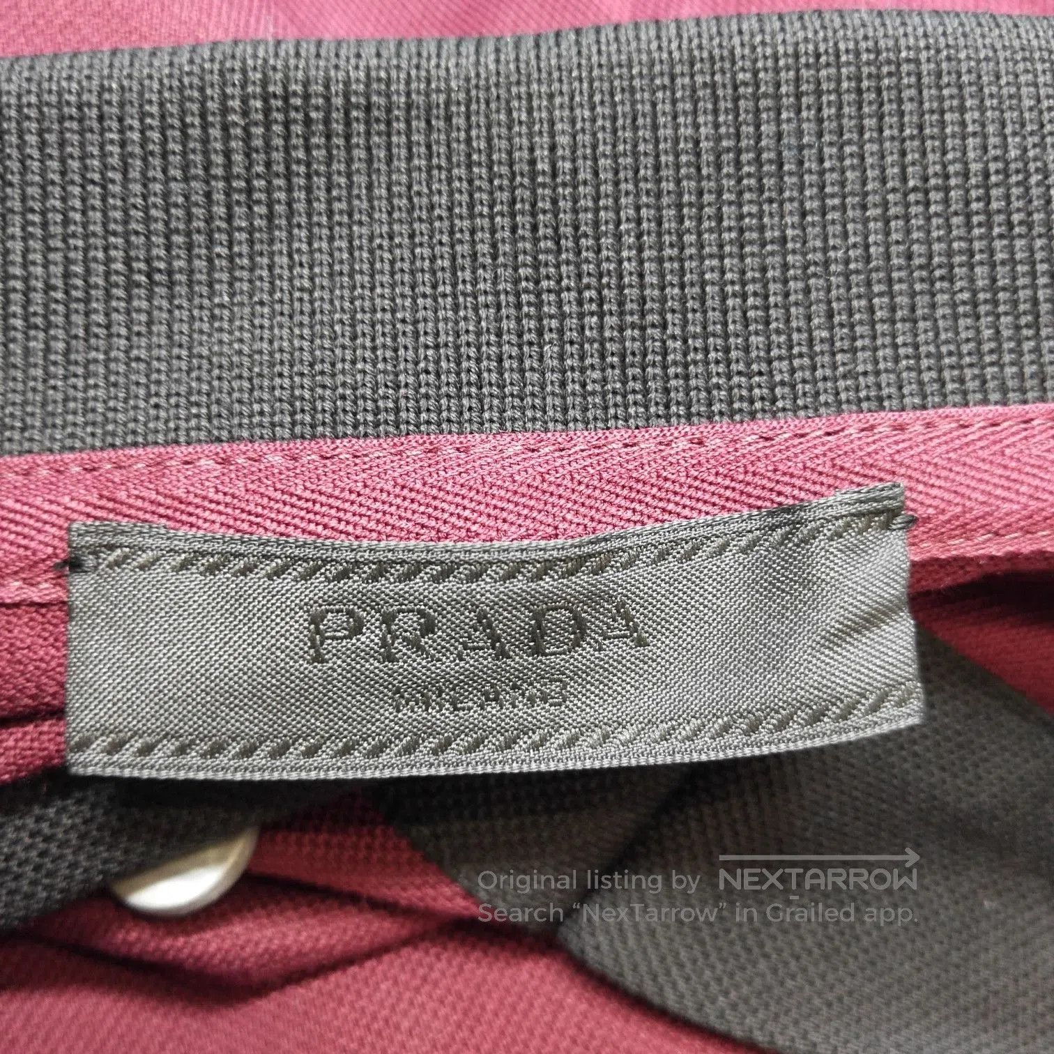 Prada Prada M Cotton Color Block Collared T. Size US S / EU 44-46 / 1 - 2 Thumbnail