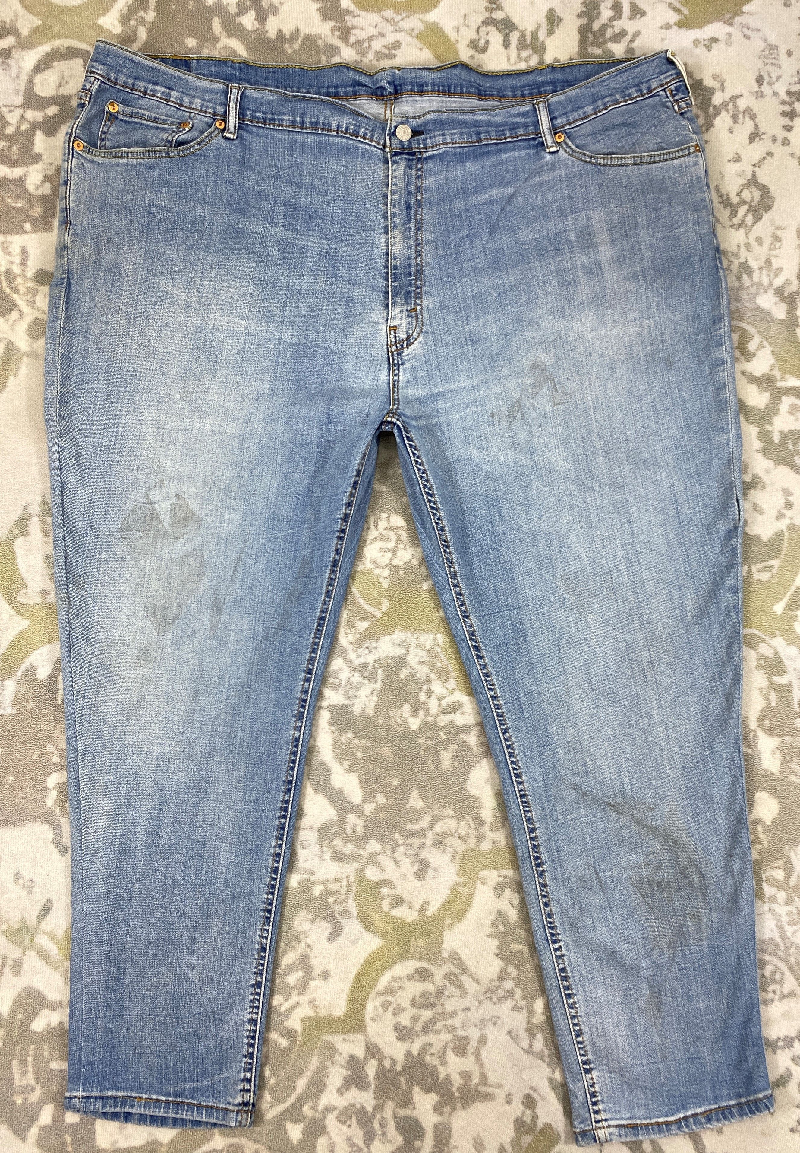 Faded Blue Vintage Levi's 541 Jeans 52x28 Denim -JN925