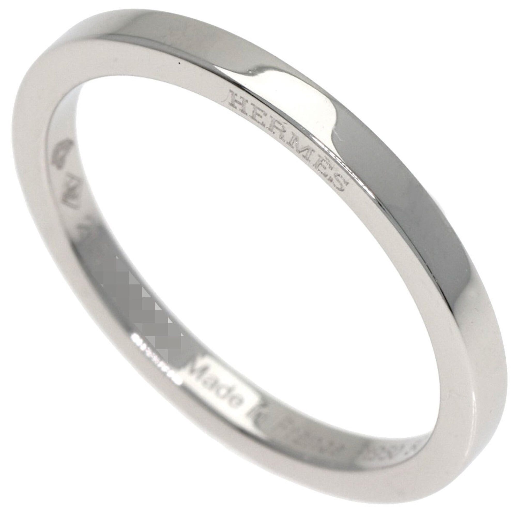 Hermes Hermes Phil Long #50 Ring, Platinum PT950, Women's HERMES Size ONE SIZE - 1 Thumbnail