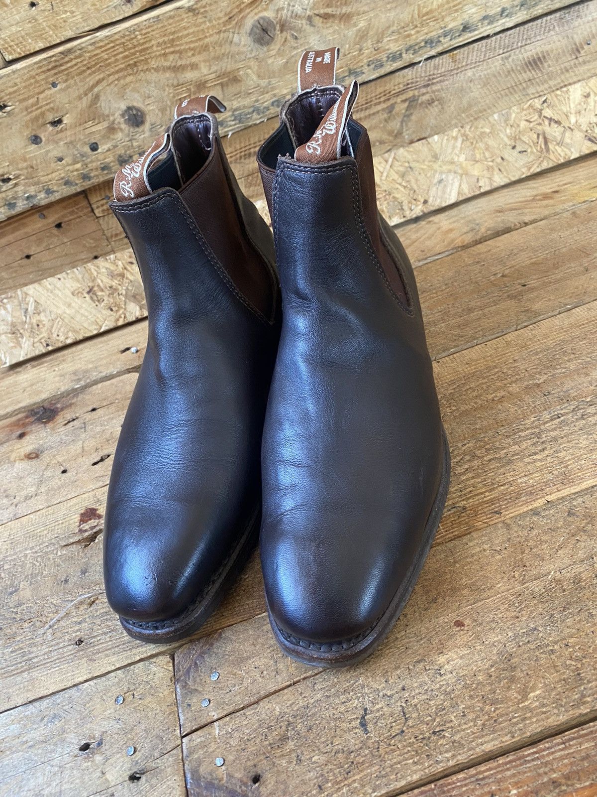 R.M. Williams RM Williams Comfort Craftsman – Brown Chelsea Boots Size US 7.5 / EU 40-41 - 13 Thumbnail