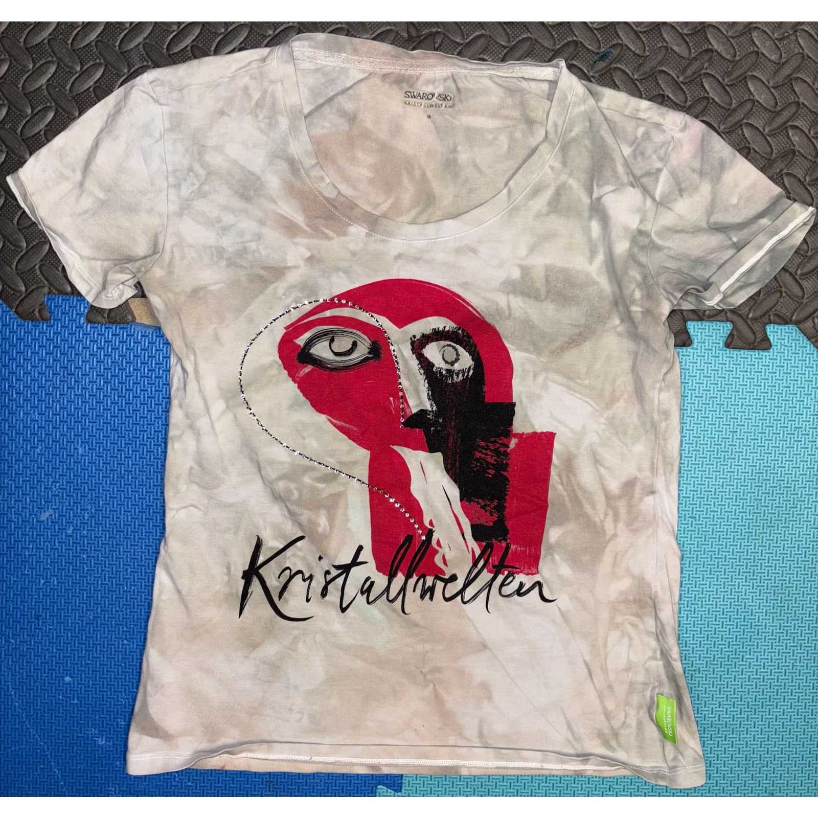 Swarovski Swarovski Kristallwelten t shirt rhinestones tie dye medium Size M / US 6-8 / IT 42-44 - 1 Thumbnail