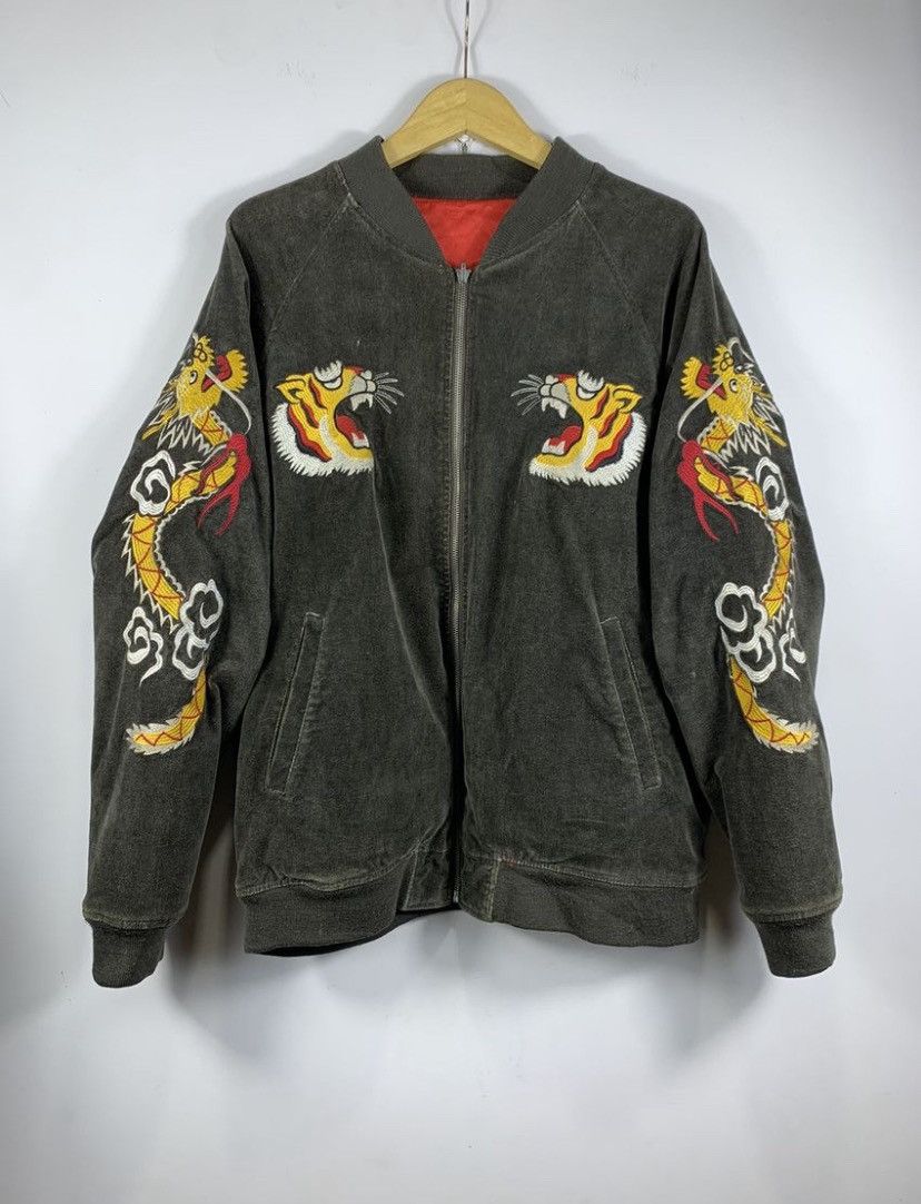 Avirex Rare avirex Velvet Souvenir jacket Size US XL / EU 56 / 4 - 2 Thumbnail