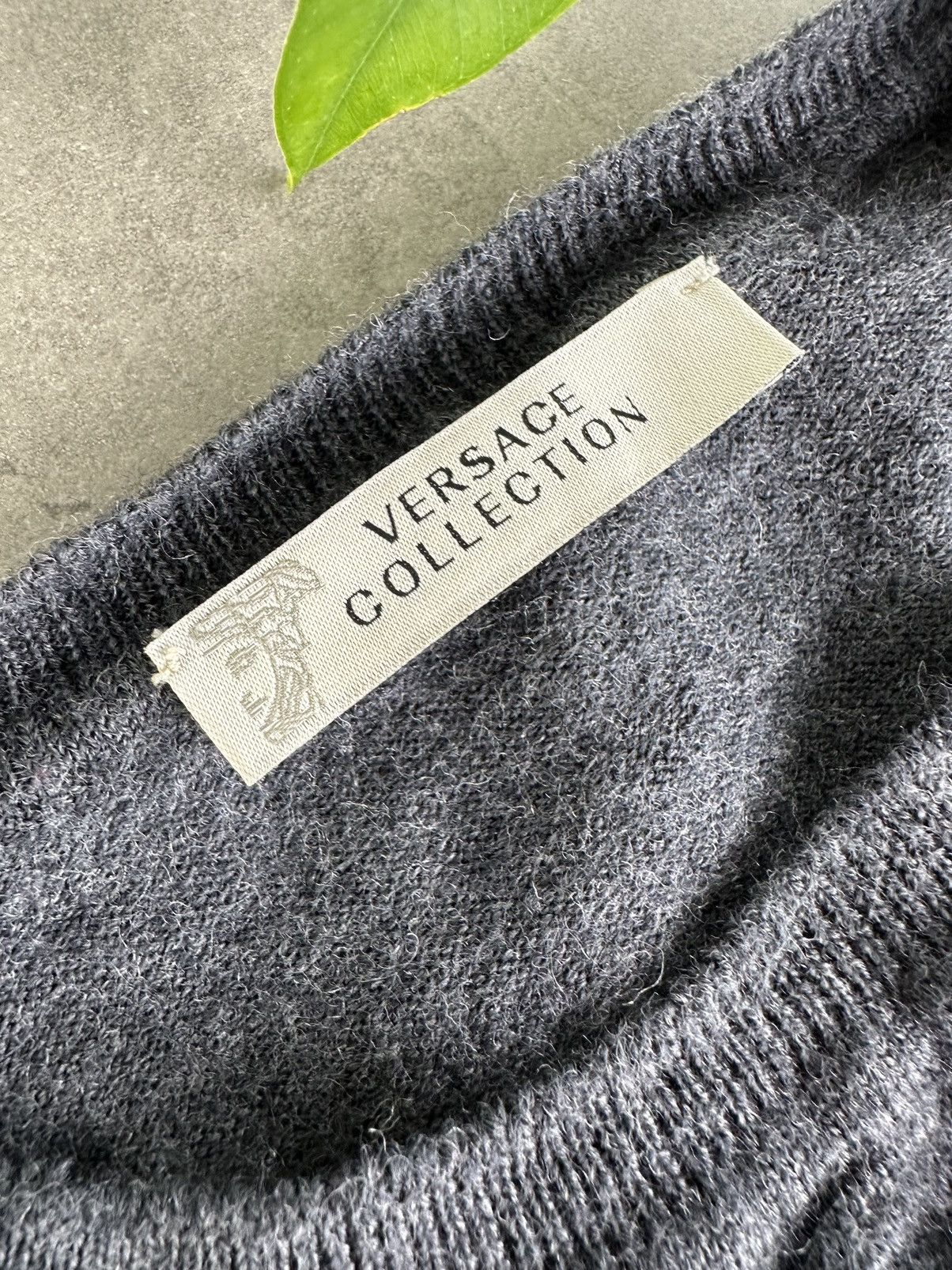 Versace Versace Collection Vintage Sweater Size L / US 10 / IT 46 - 2 Thumbnail