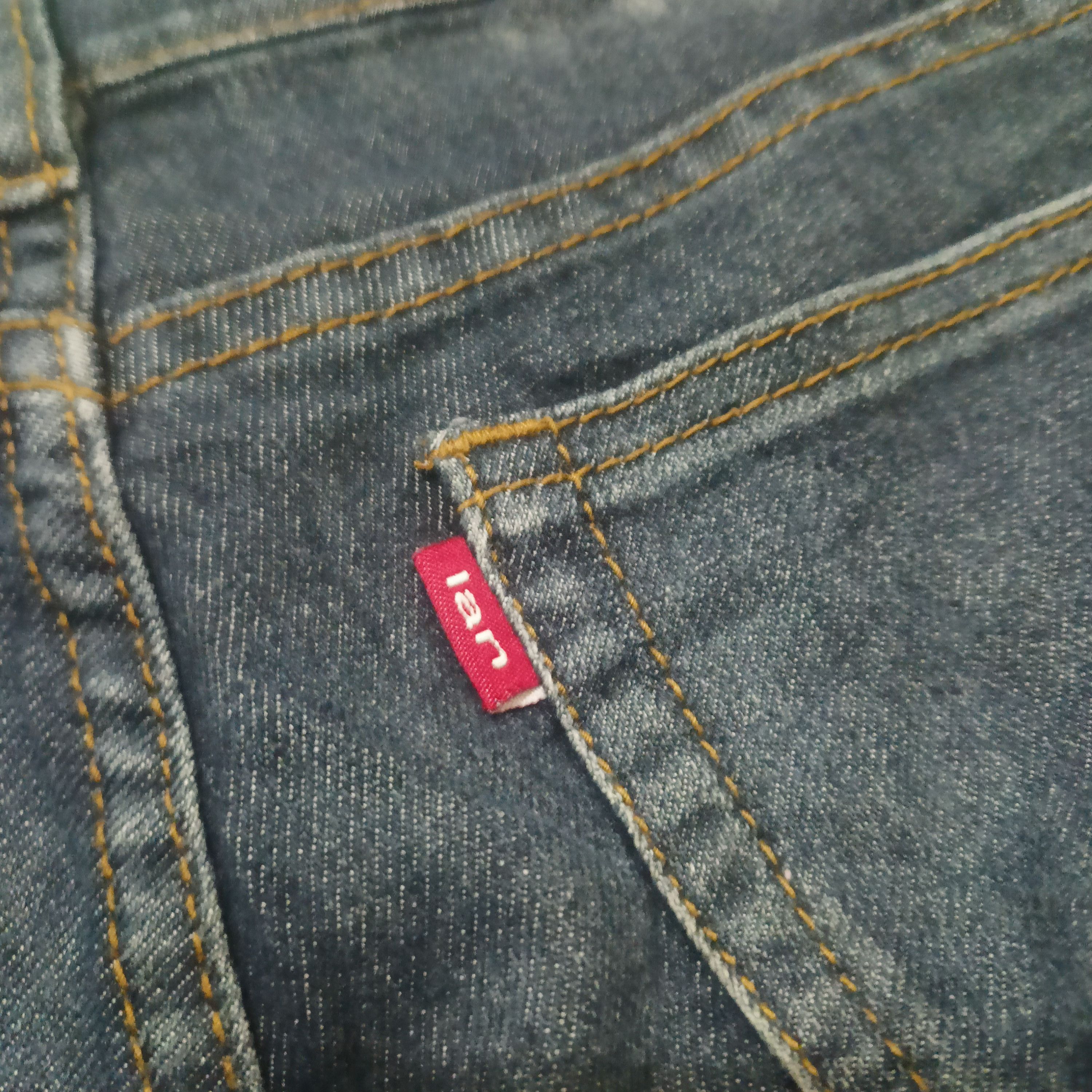 Japanese Brand Lan Jeans Flared Ripped Bootcut Size 27" / US 4 / IT 40 - 11 Thumbnail
