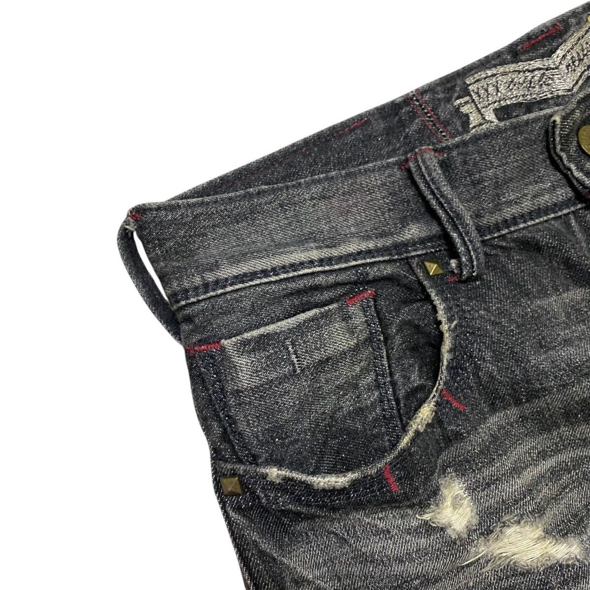 Japanese Brand × Vintage Liberto distressed denim jean Size US 34 / EU 50 - 5 Thumbnail