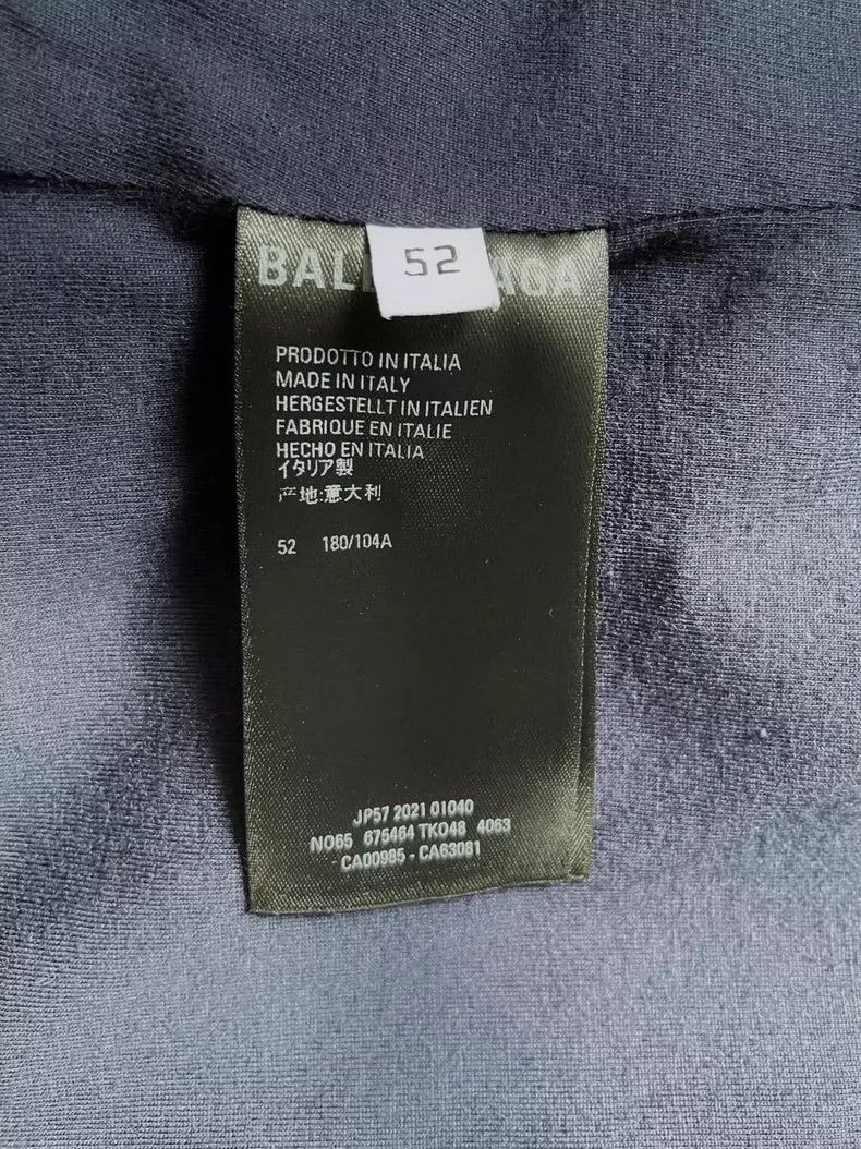 Balenciaga Balenciaga Contrast Collar Zipper Jacket Size US L / EU 52-54 / 3 - 6 Thumbnail