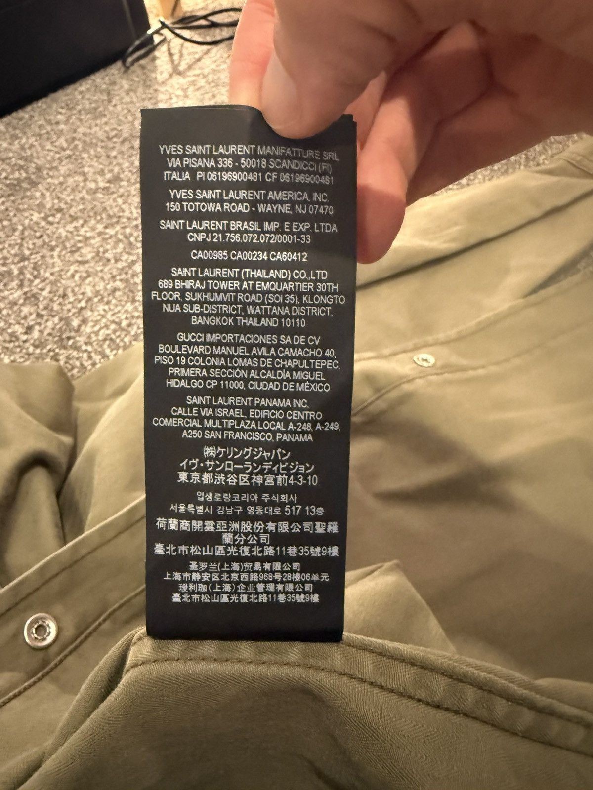 Saint Laurent Paris SLP Saint Laurent western snap button up shirt Size US XL / EU 56 / 4 - 11 Thumbnail