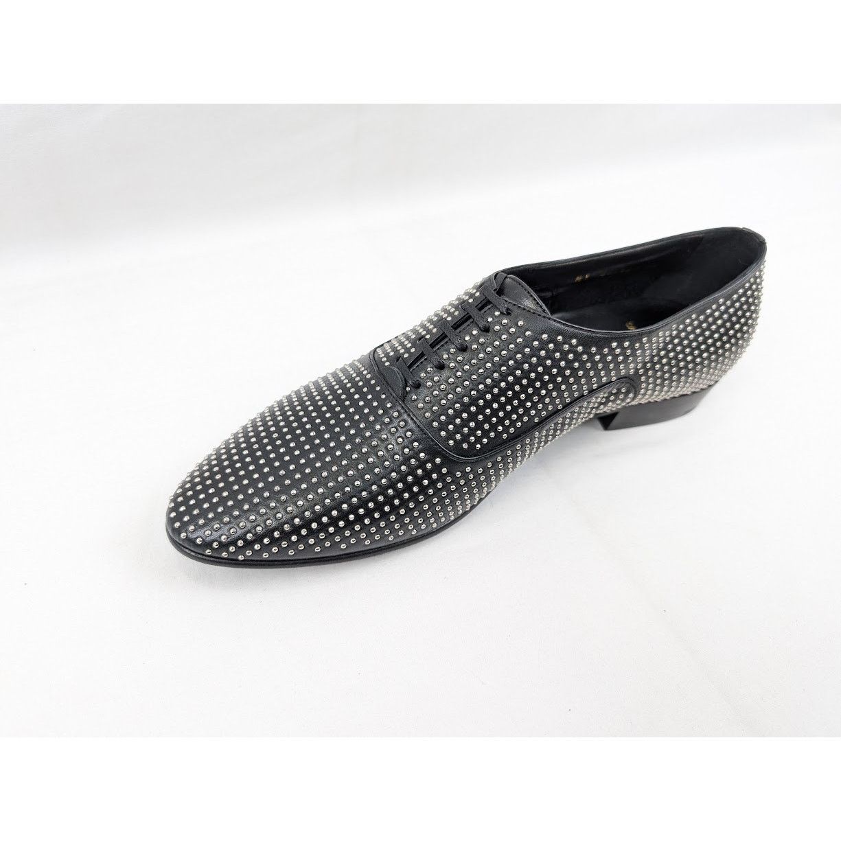 Saint Laurent Paris o1rshd1 Vadim 20 Richelieu Shoes in Nero Size US 11 / EU 44 - 8 Thumbnail