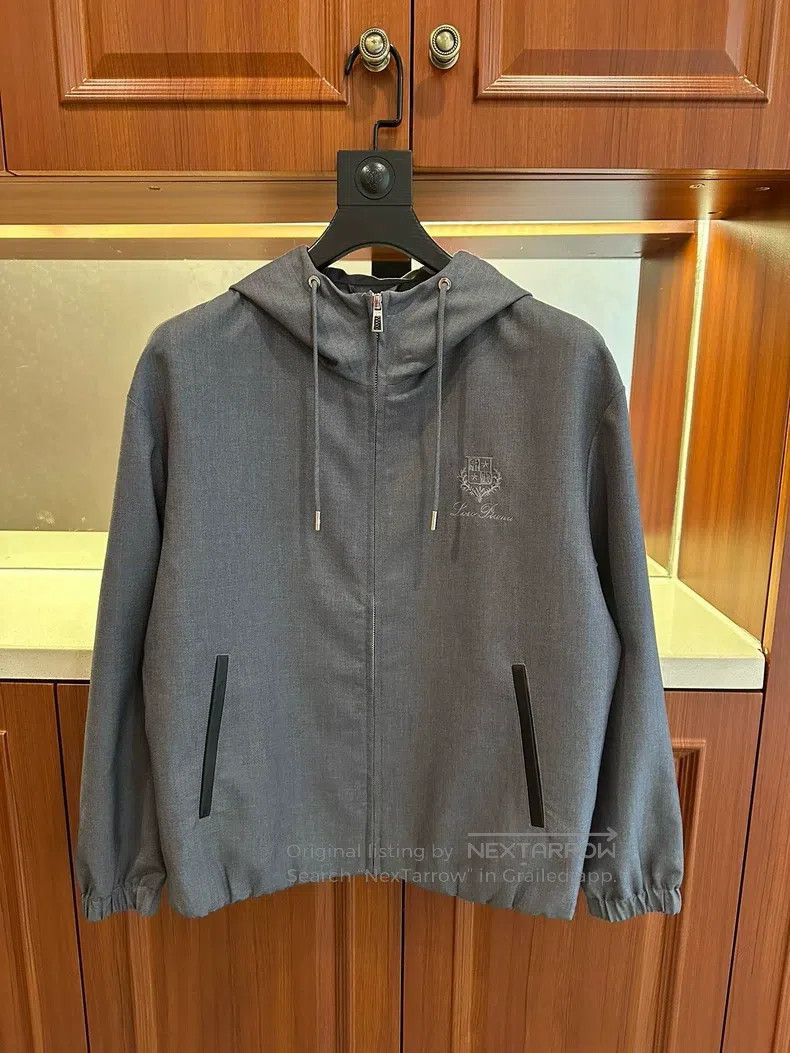 Loro Piana LORO PIANA Men's Jacket Windbreaker Size US M / EU 48-50 / 2 - 1 Thumbnail