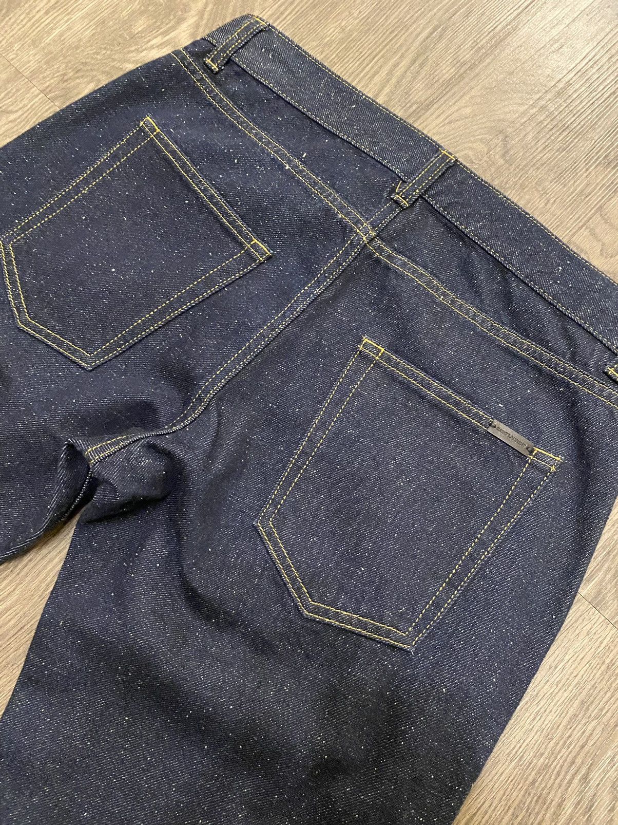 Saint Laurent Paris Etienne Speckled Denim Size US 30 / EU 46 - 5 Thumbnail