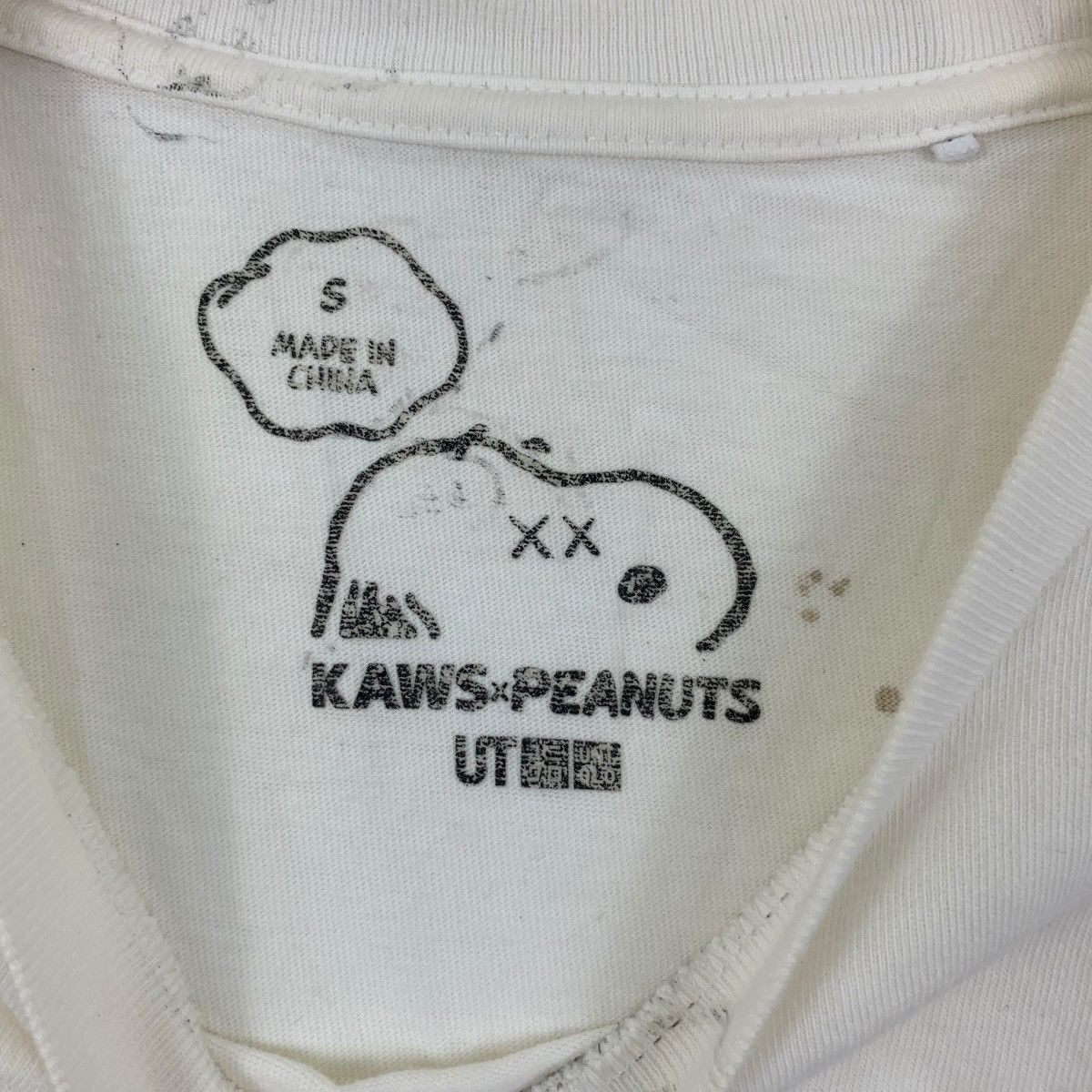 Uniqlo KAWS x UNIQLO x PEANUTS Snoopy Comic Strip Tee Shirt Top Size S / US 4 / IT 40 - 5 Thumbnail