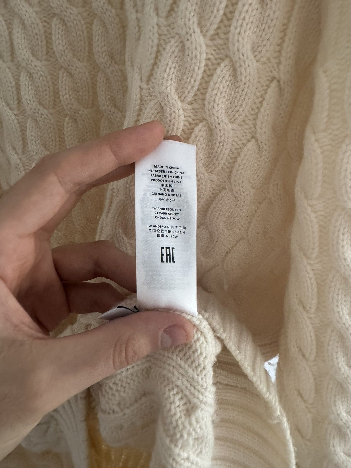 JW Anderson JW Anderson / Rollneck / Turtleneck / Size XL Size US XL / EU 56 / 4 - 6 Thumbnail