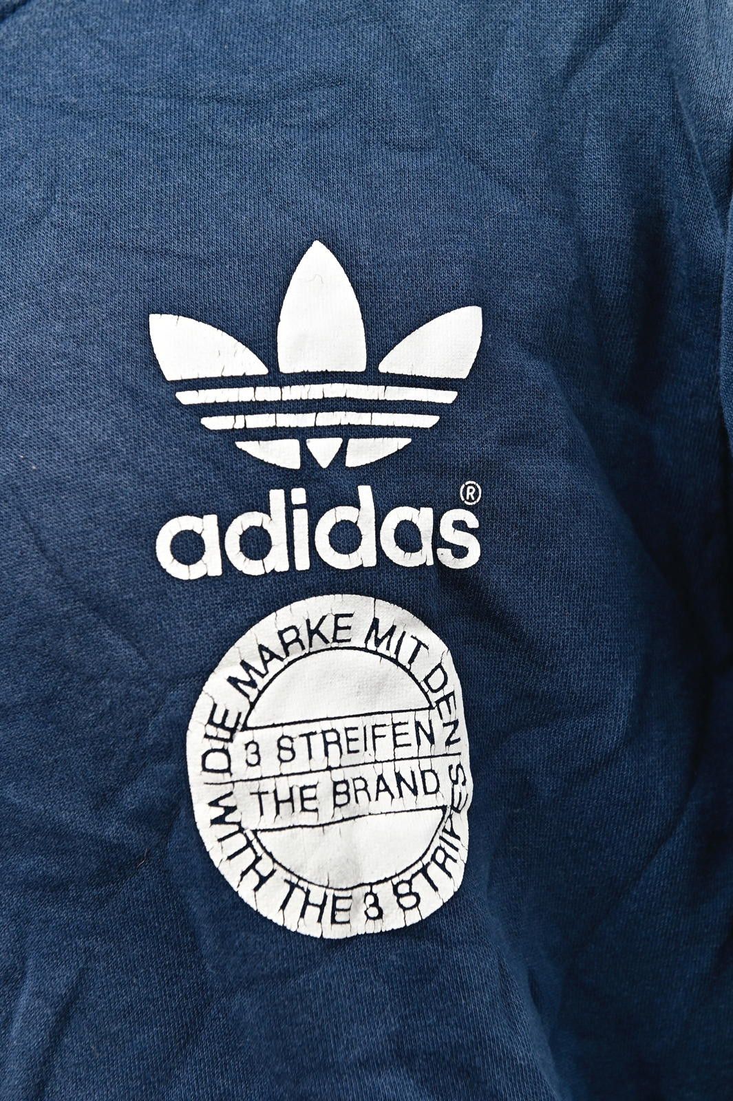 Adidas Adidas Classic Blue Zip-Up Jacket Mens Size L Size US L / EU 52-54 / 3 - 2 Thumbnail