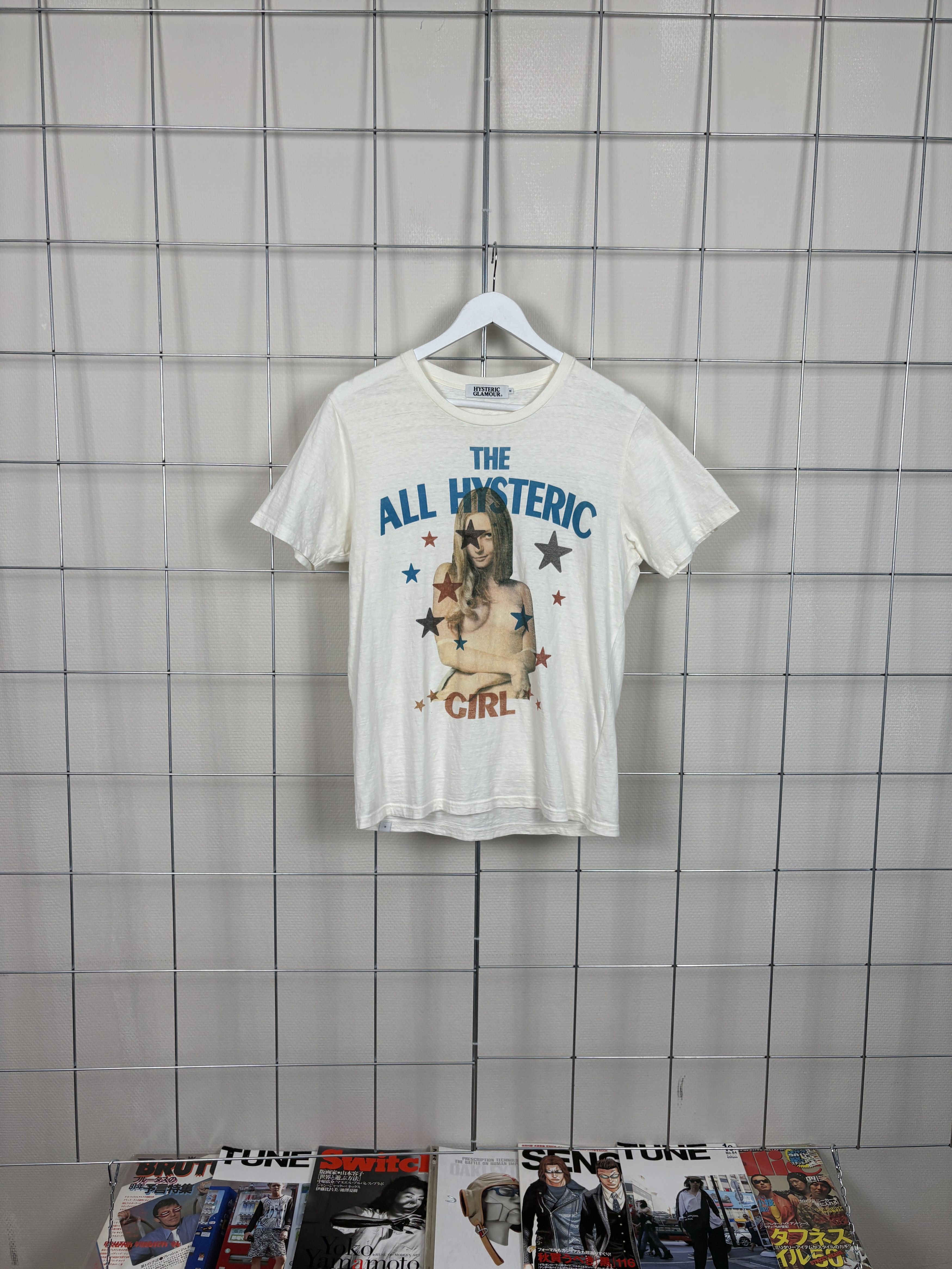 Hysteric Glamour Hysteric Glamour Archive 00s Print T-Shirt White