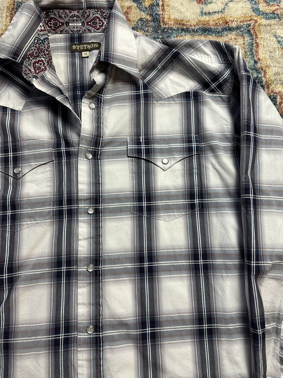 Stetson Stetson Pearl Snap Button-up Shirt Medium Size US M / EU 48-50 / 2 - 5 Thumbnail